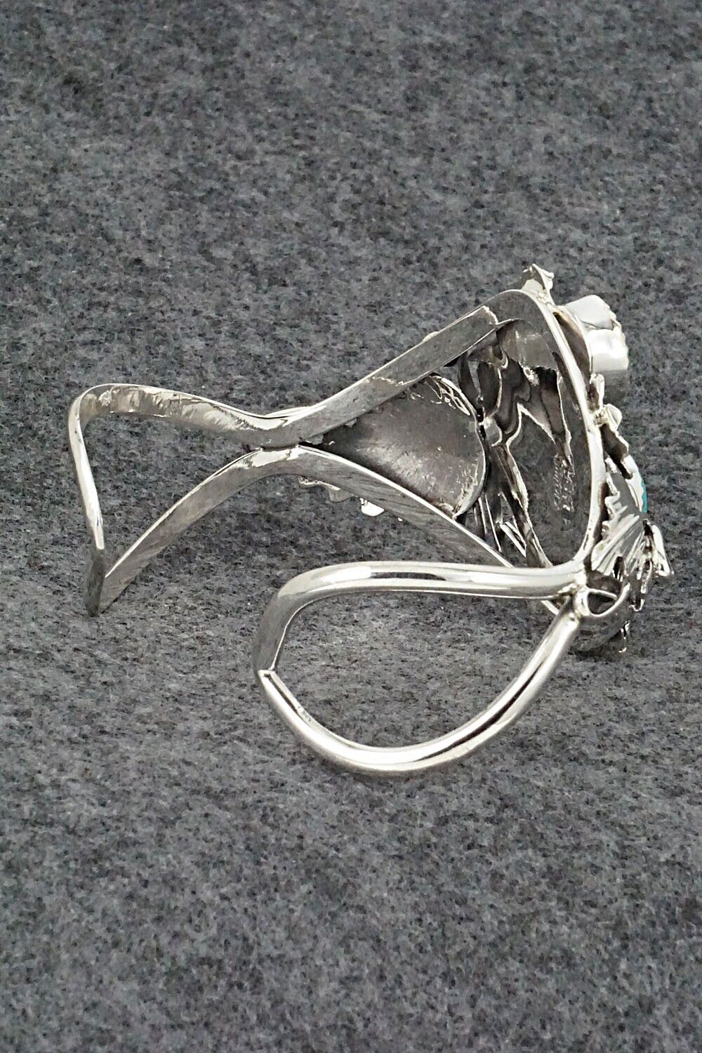 Turquoise & Sterling Silver Bracelet - Henry B. Yazzie