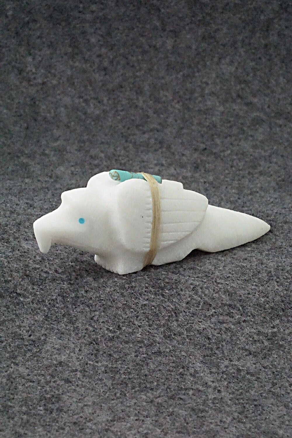 Eagle Zuni Fetish Carving - Herbert Halate