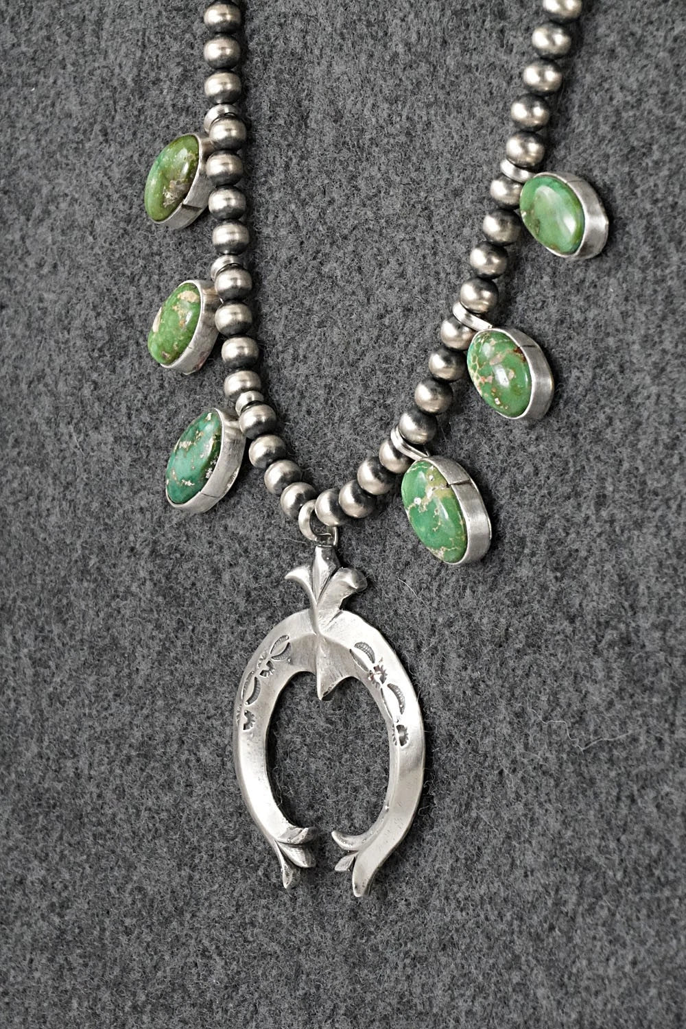 Turquoise & Sterling Silver Necklace - Latricia Largo