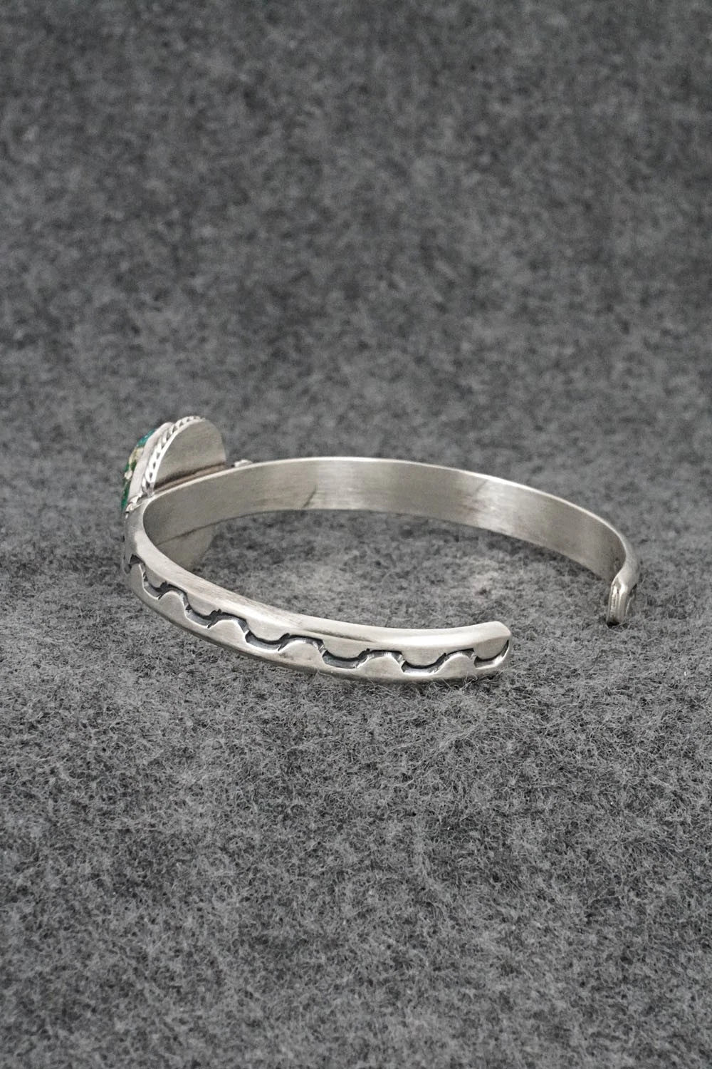 Turquoise & Sterling Silver Bracelet - Samuel Yellowhair