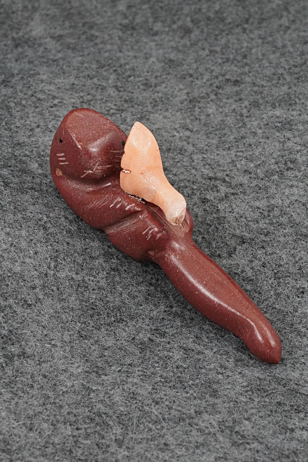Otter Zuni Fetish Carving - Justin Red Elk