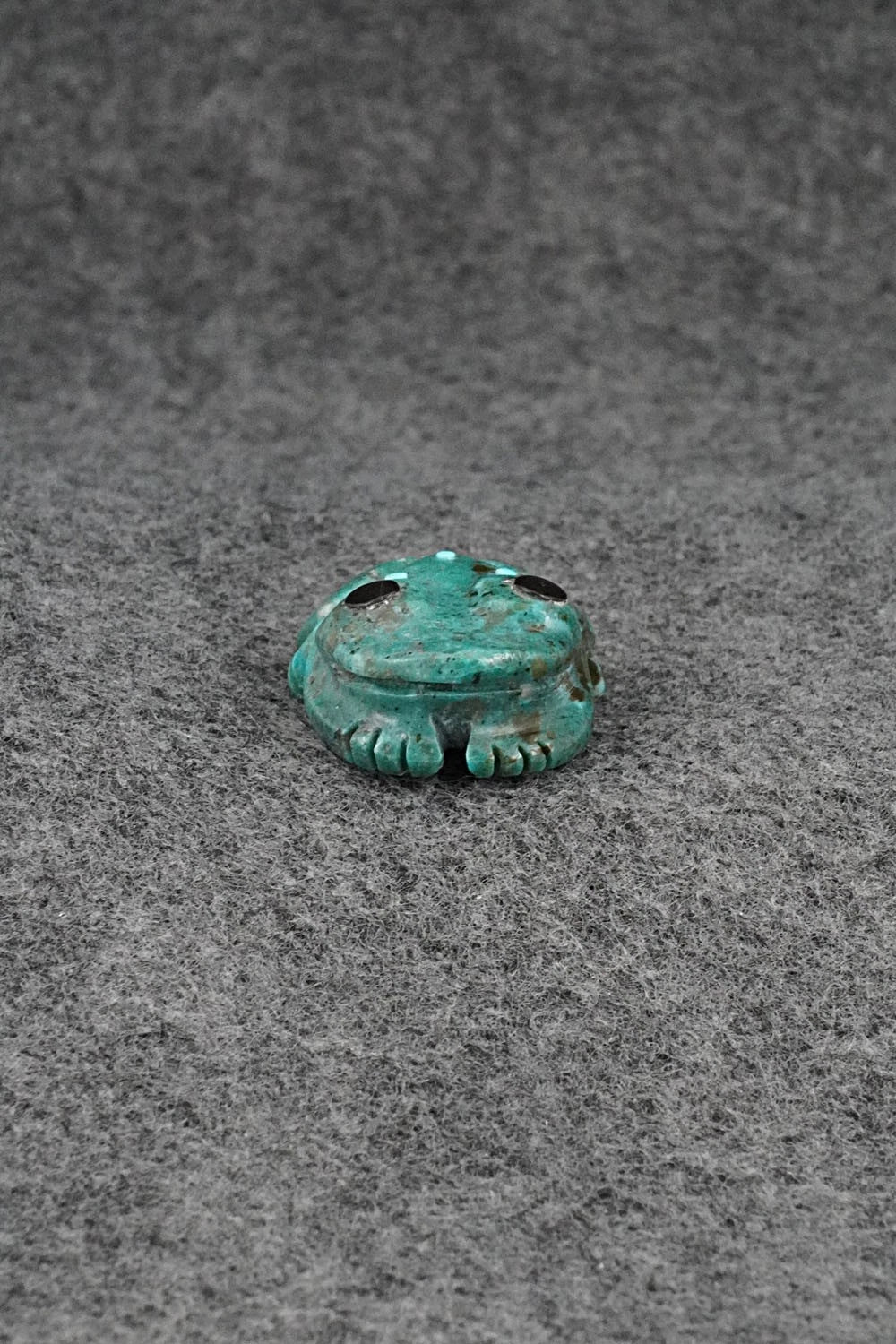 Frog Zuni Fetish Carving - Charlotte Blackgoat