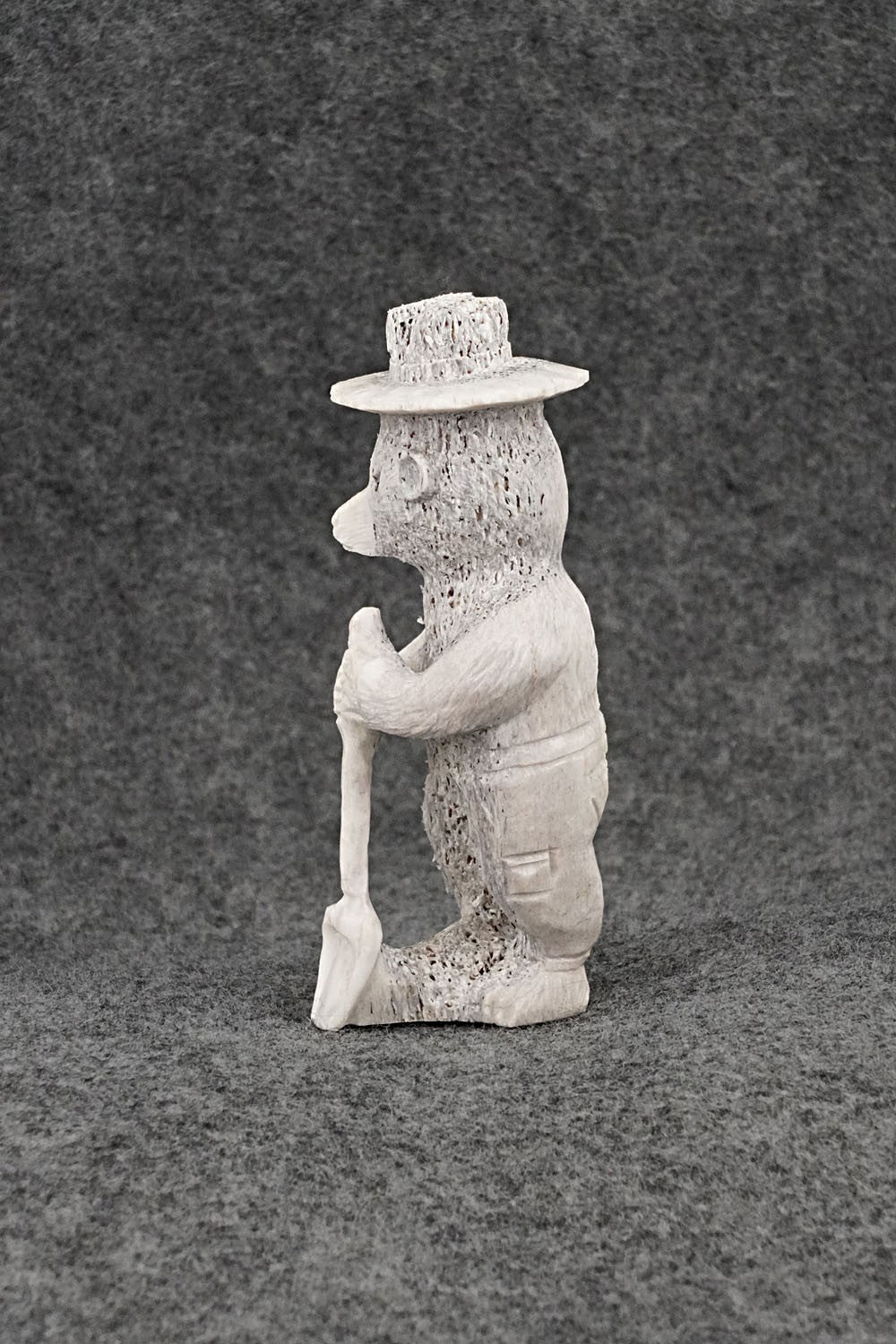 Smokey Bear Zuni Fetish Carving - Chris Peina