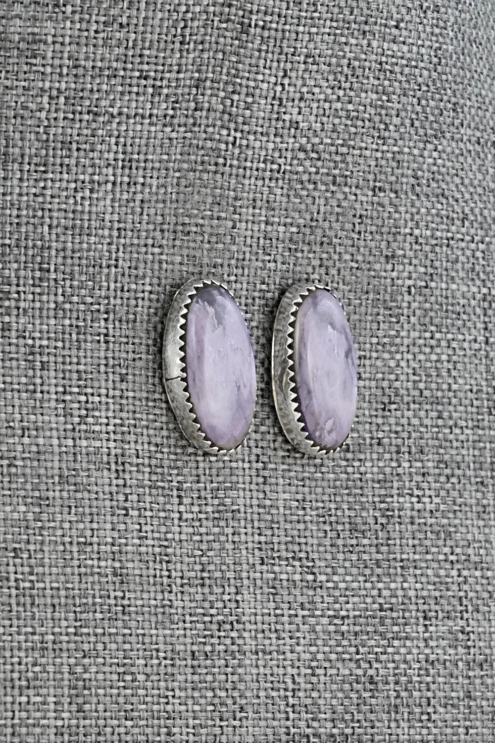 Morado & Sterling Silver Earrings - Murray Hannaweeka