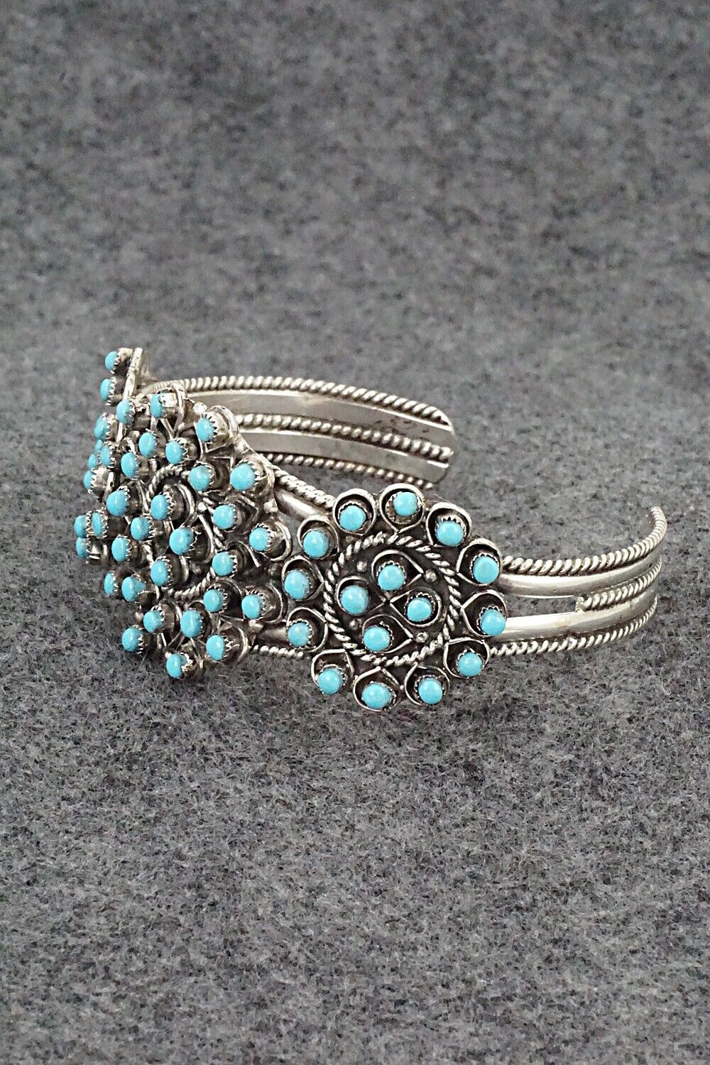 Turquoise & Sterling Silver Bracelet - Wayne Johnson