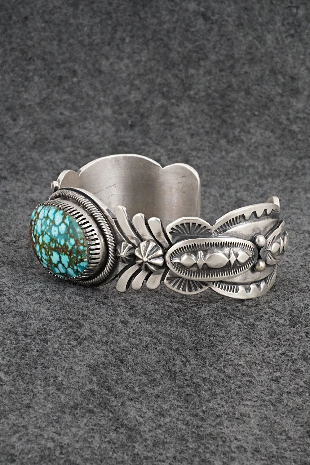 Turquoise & Sterling Silver Bracelet - Mark Yazzie