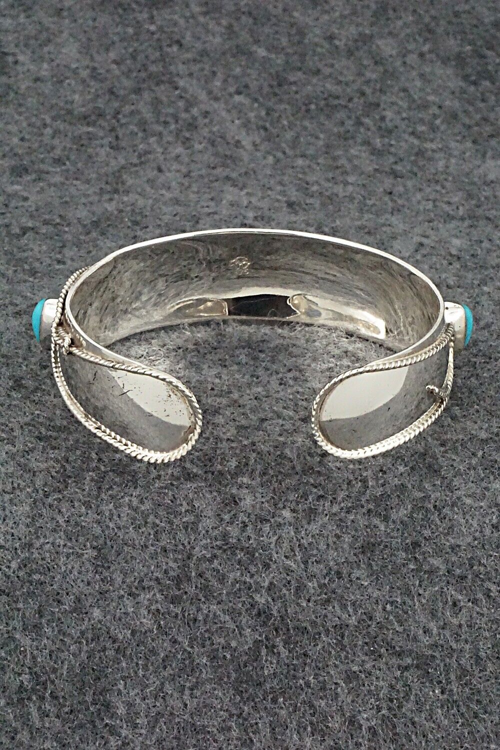 Turquoise & Sterling Silver Bracelet - Bobby Platero