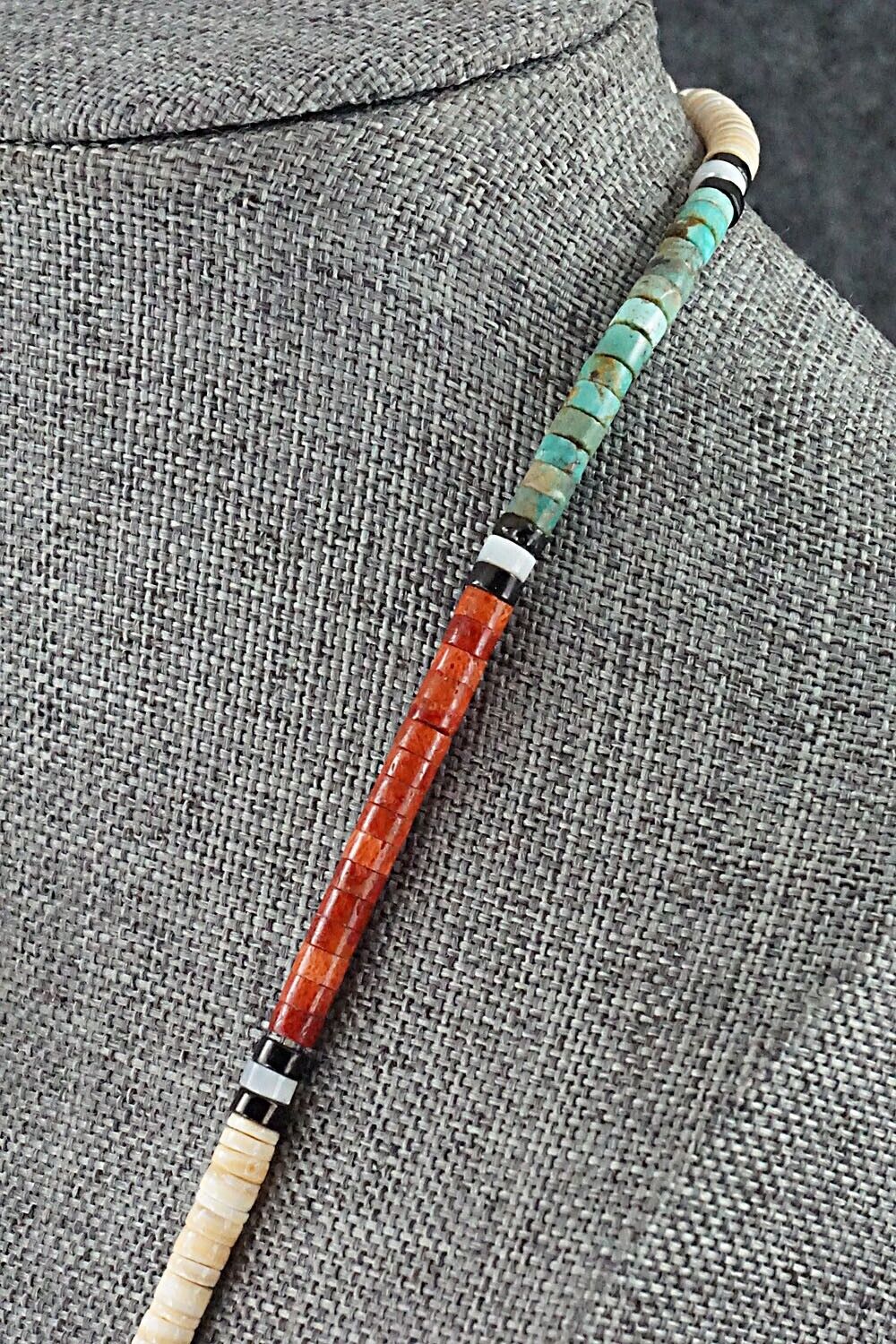 Multi-Stone Beaded Necklace - Joe Garcia