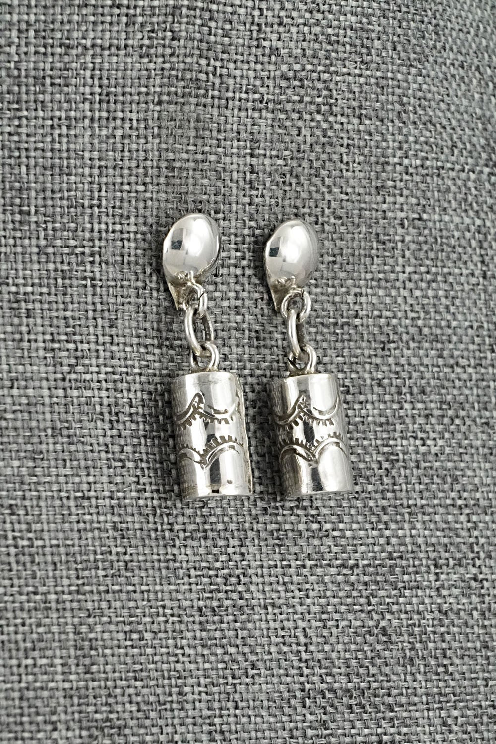 Sterling Silver Earrings - Kim Yazzie