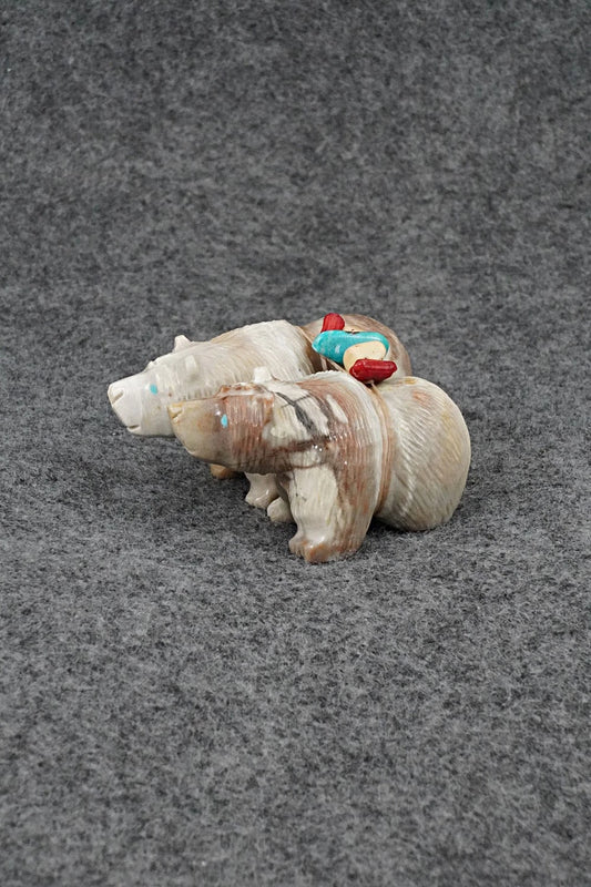 Bear Zuni Fetish Carving - Farlan & Paulette Quam
