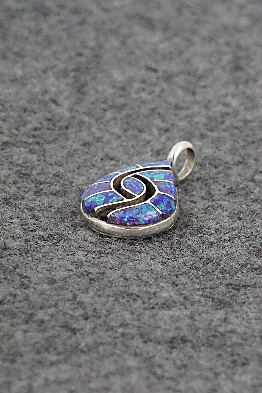 Opalite & Sterling Silver Pendant - Amy Wesley