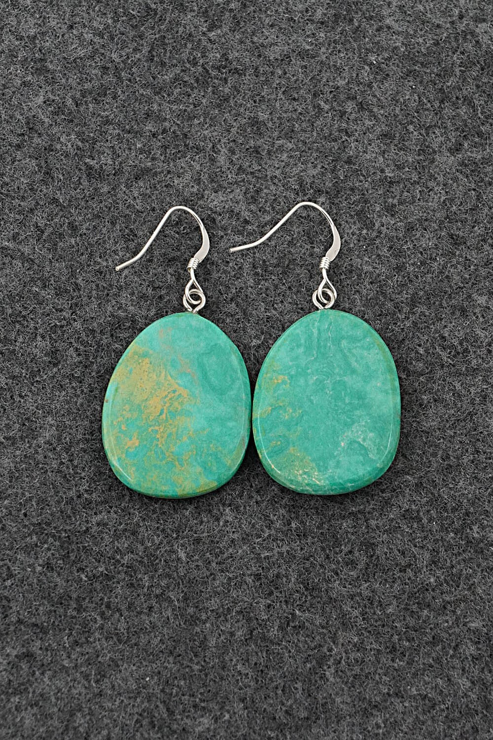 Turquoise & Sterling Silver Earrings - Tammy Nolcot