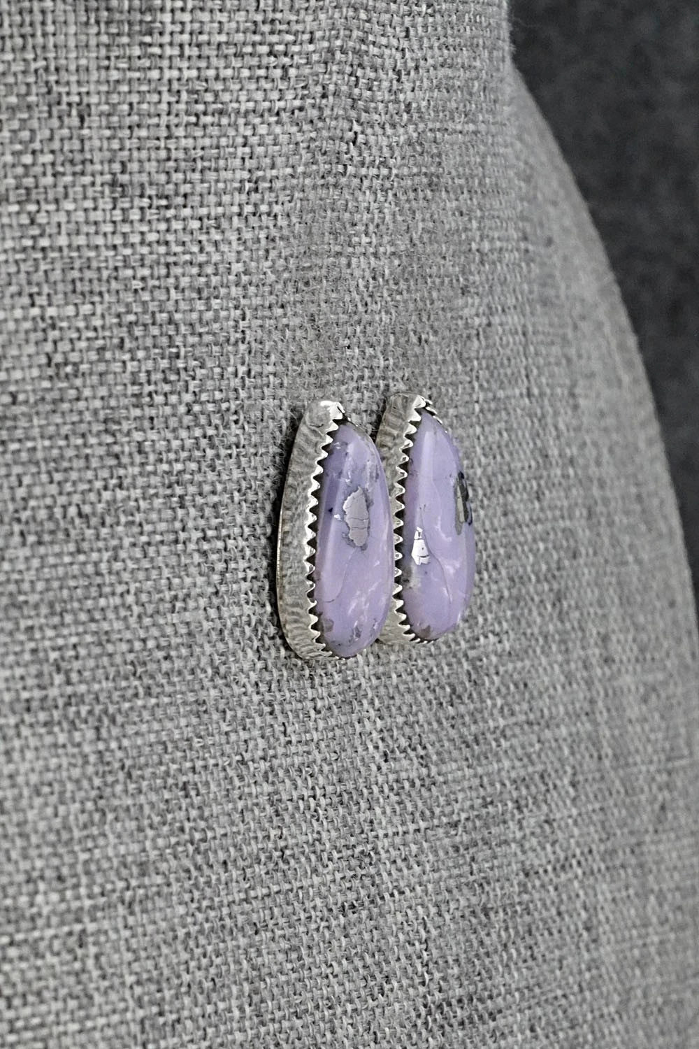 Morado & Sterling Silver Earrings - Murray Hannaweeka
