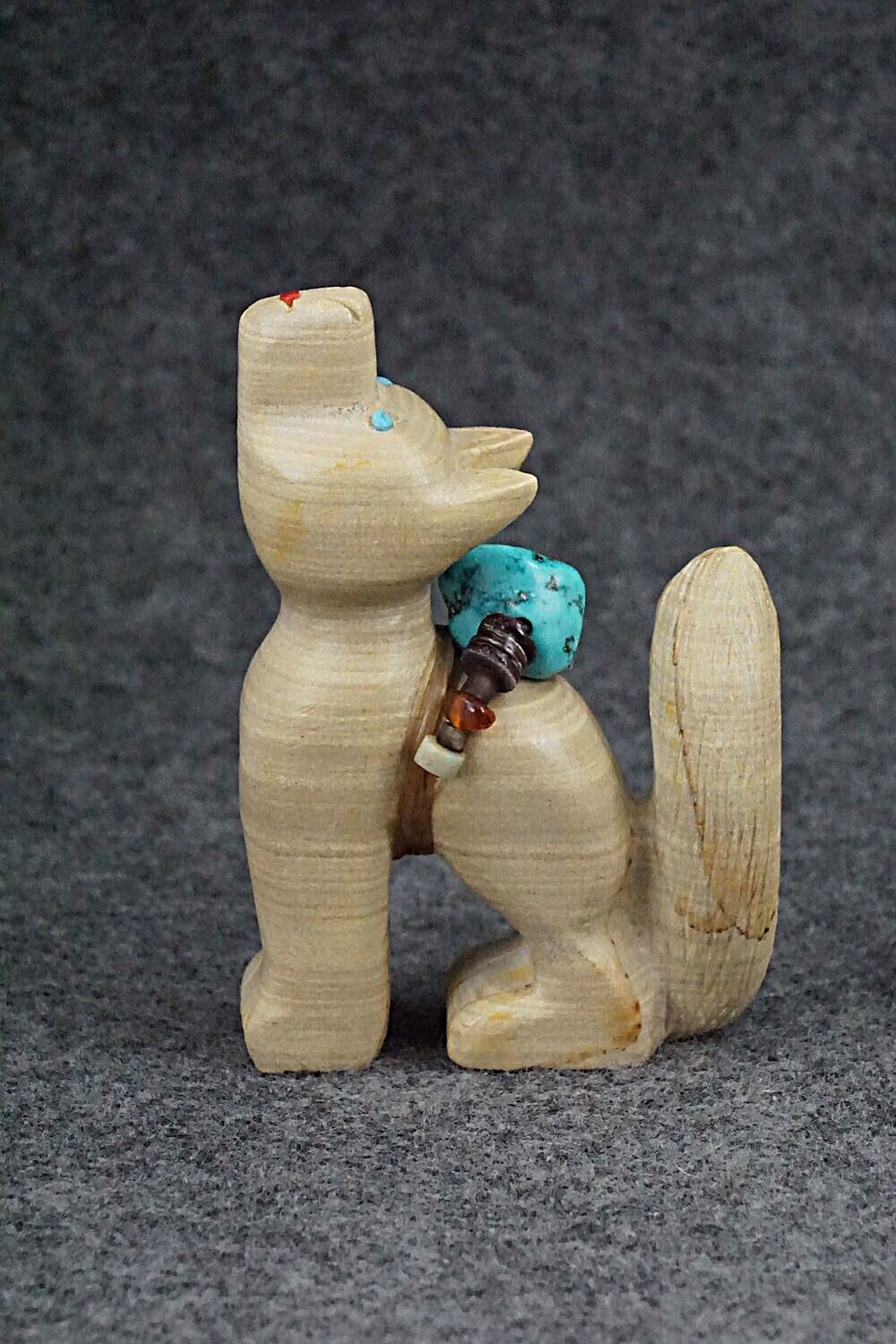 Wolf Zuni Fetish Carving - Douglas Martza