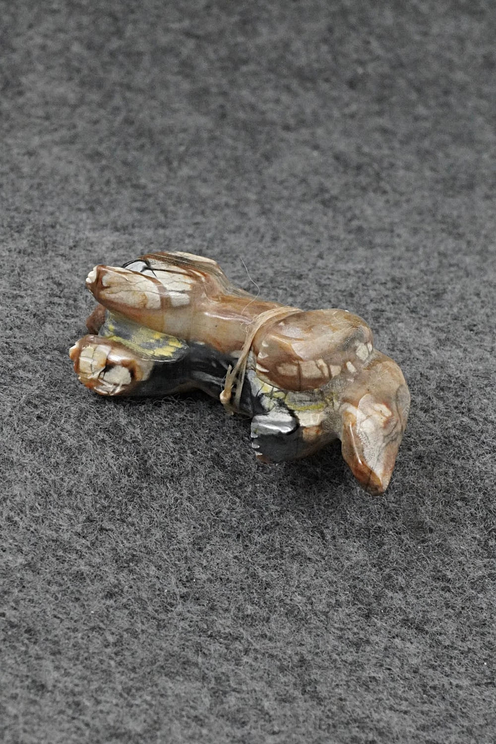 Wolf Zuni Fetish Carving - Freddie Leekya