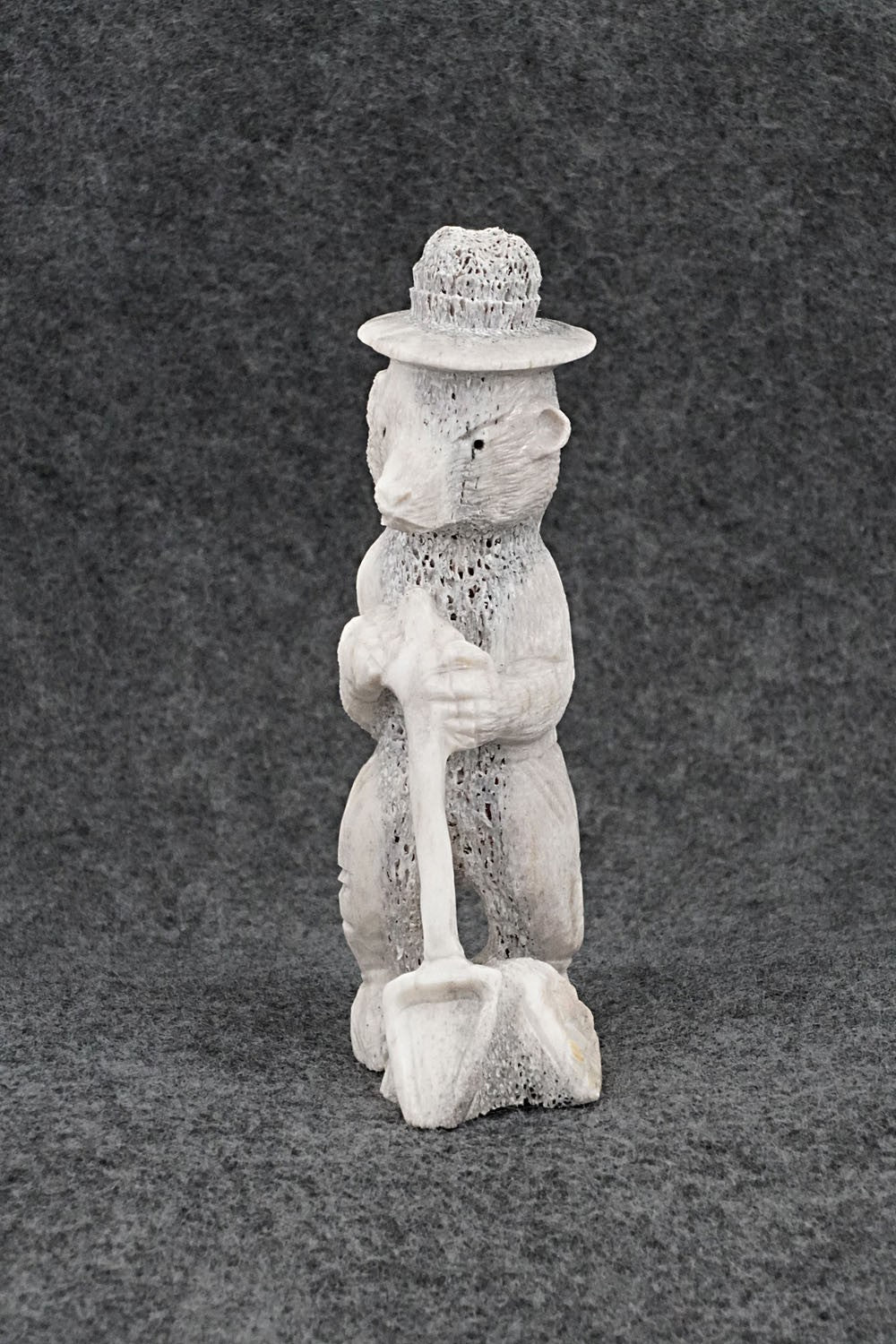 Smokey Bear Zuni Fetish Carving - Chris Peina