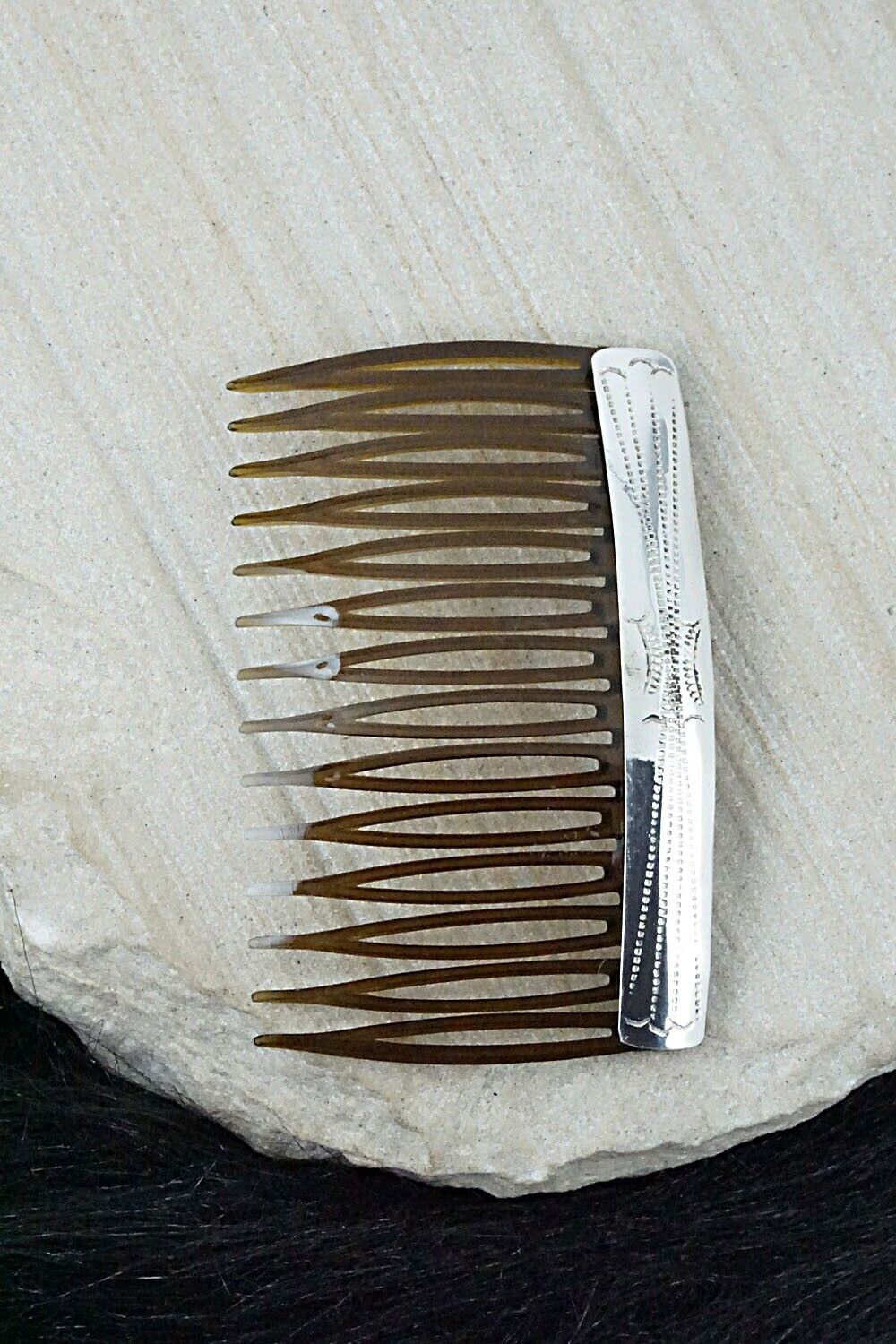 Sterling Silver Hair Combs - Randall Dalgai
