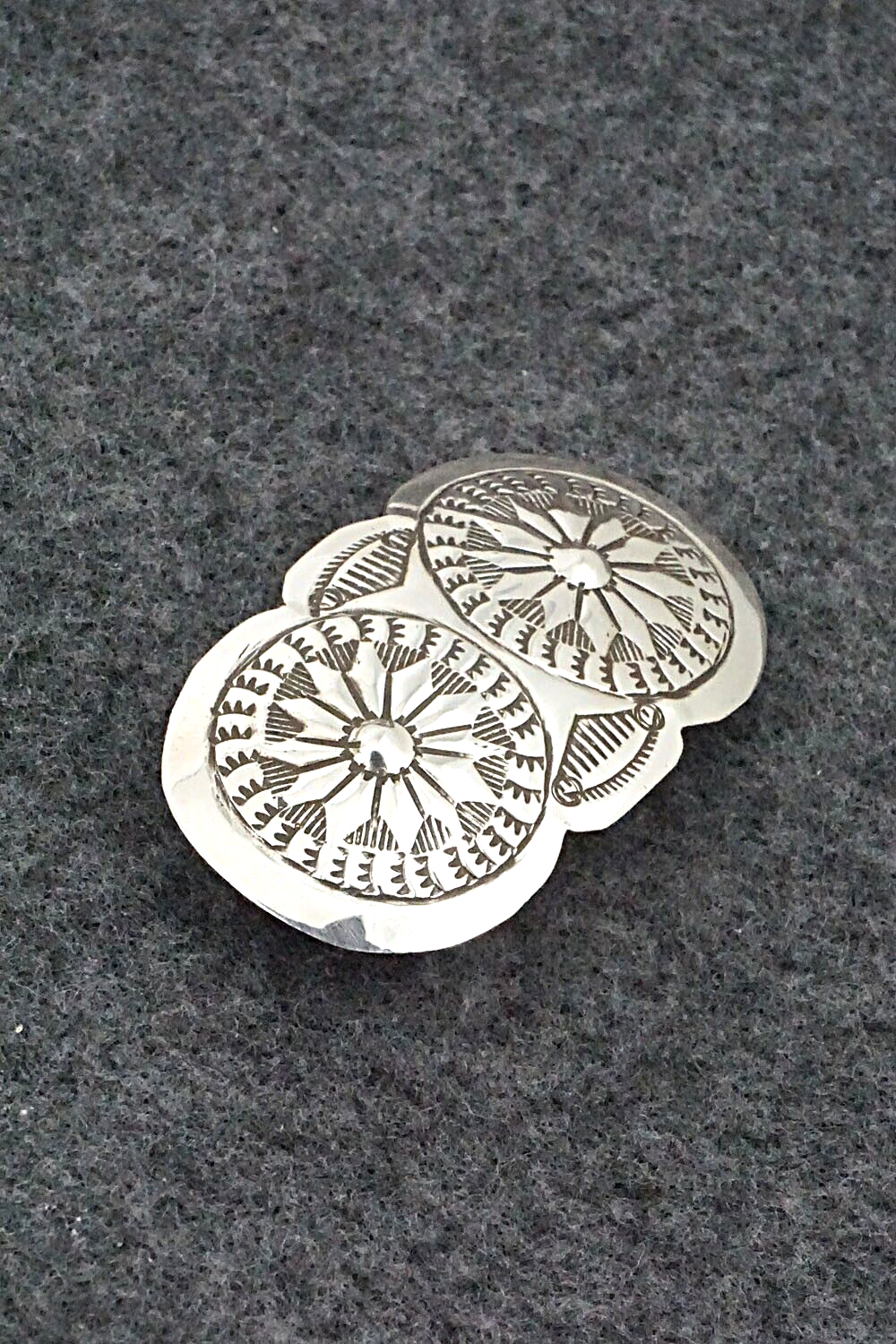 Sterling Silver Hair Barrette - Arlene Soce