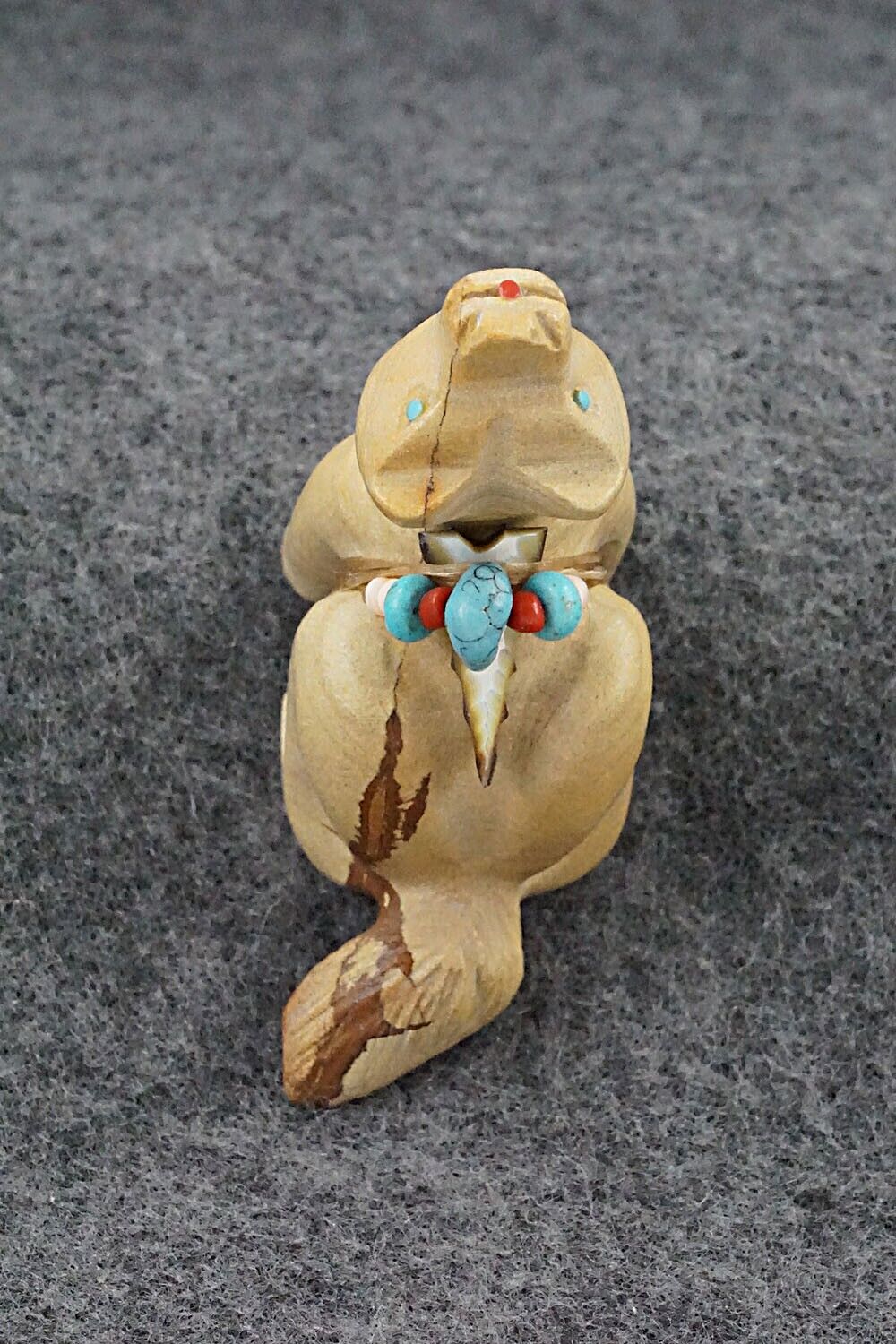 Wolf Zuni Fetish Carving - Douglas Martza