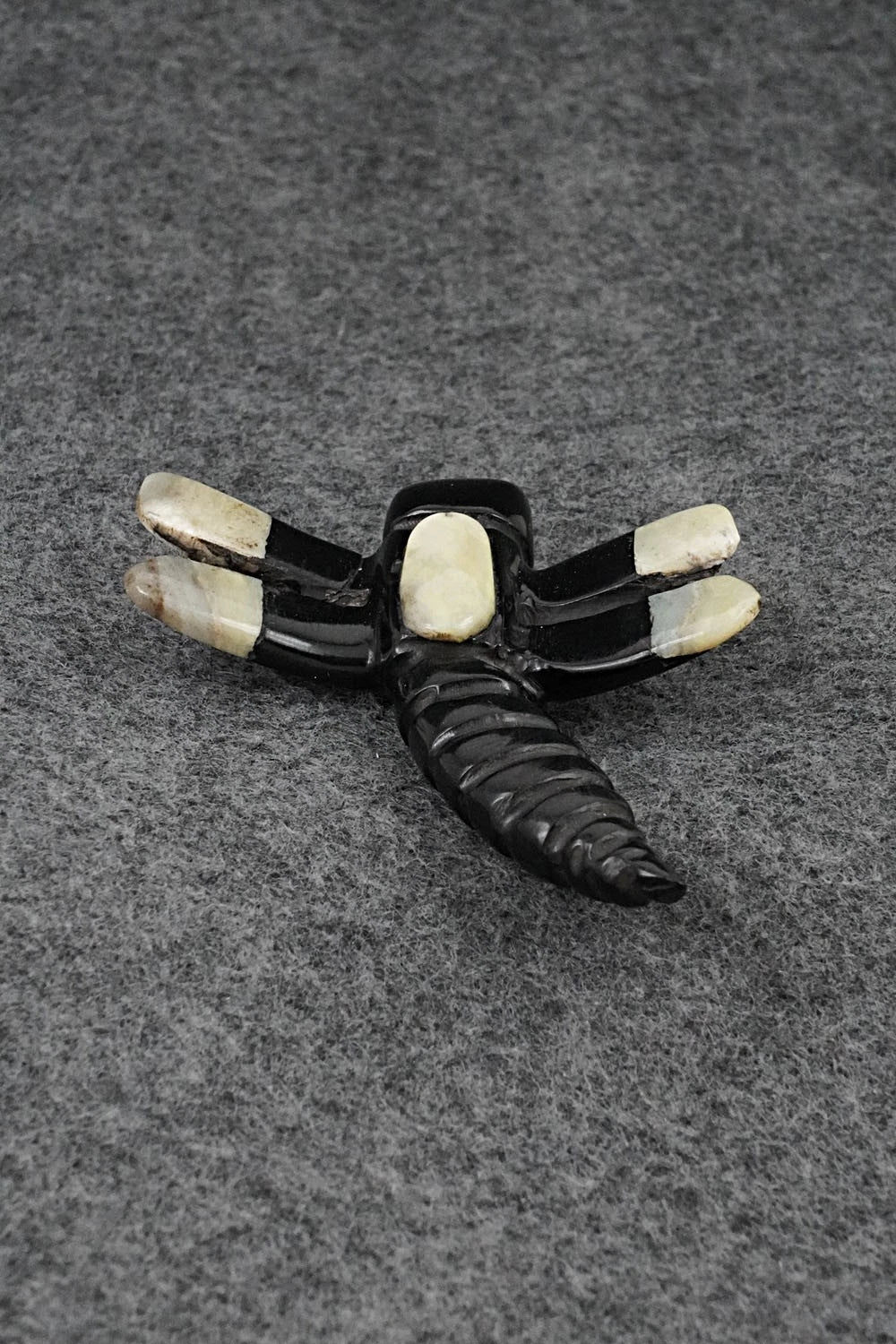 Dragonfly Zuni Fetish Carving - Justin Red Elk