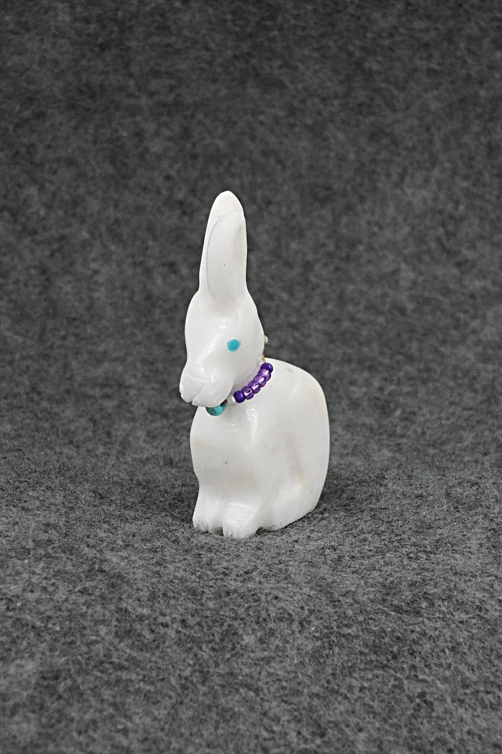 Jack Rabbit Zuni Fetish Carving - Andres Lementino