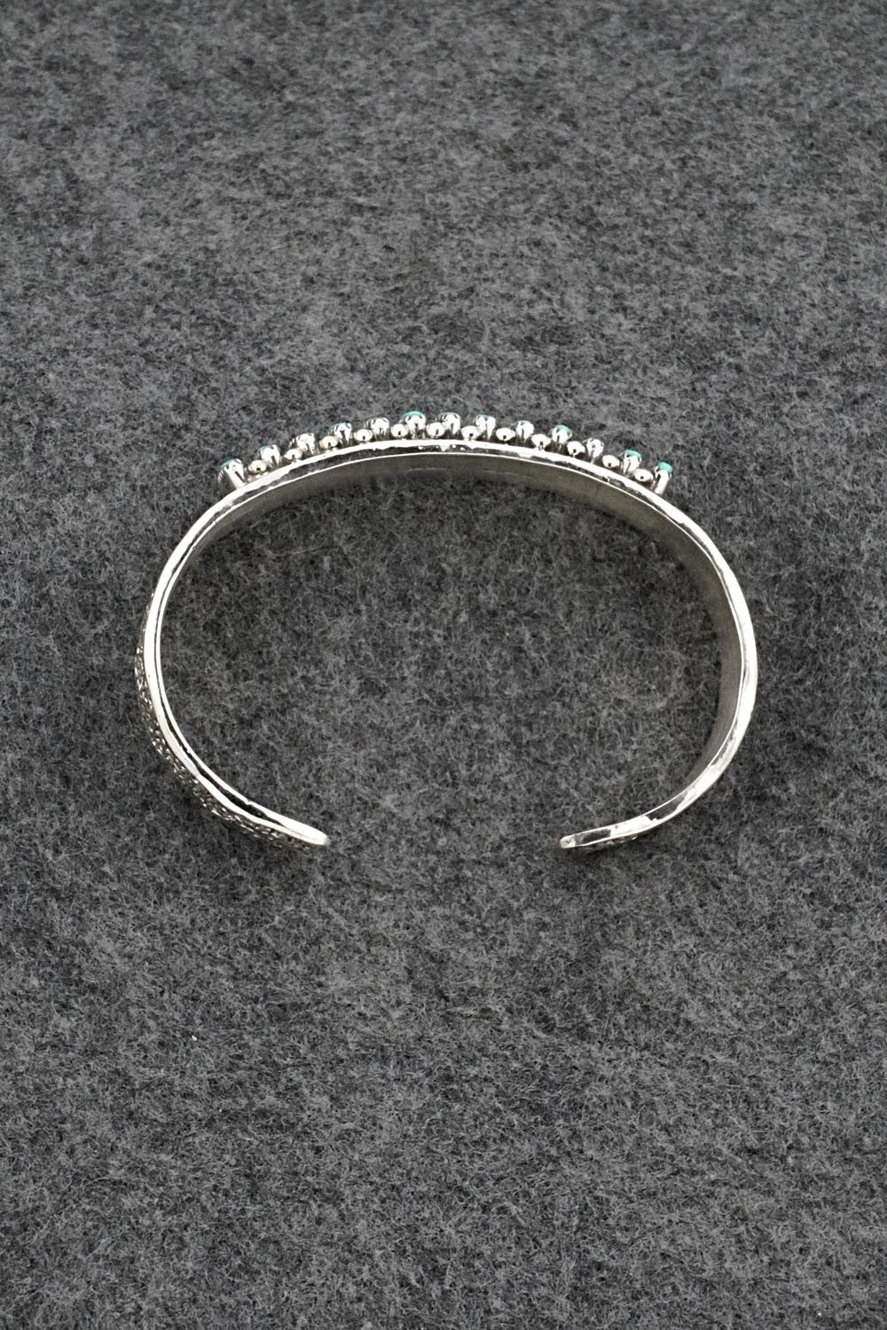 Turquoise & Sterling Silver Bracelet - Murray Hannaweeka