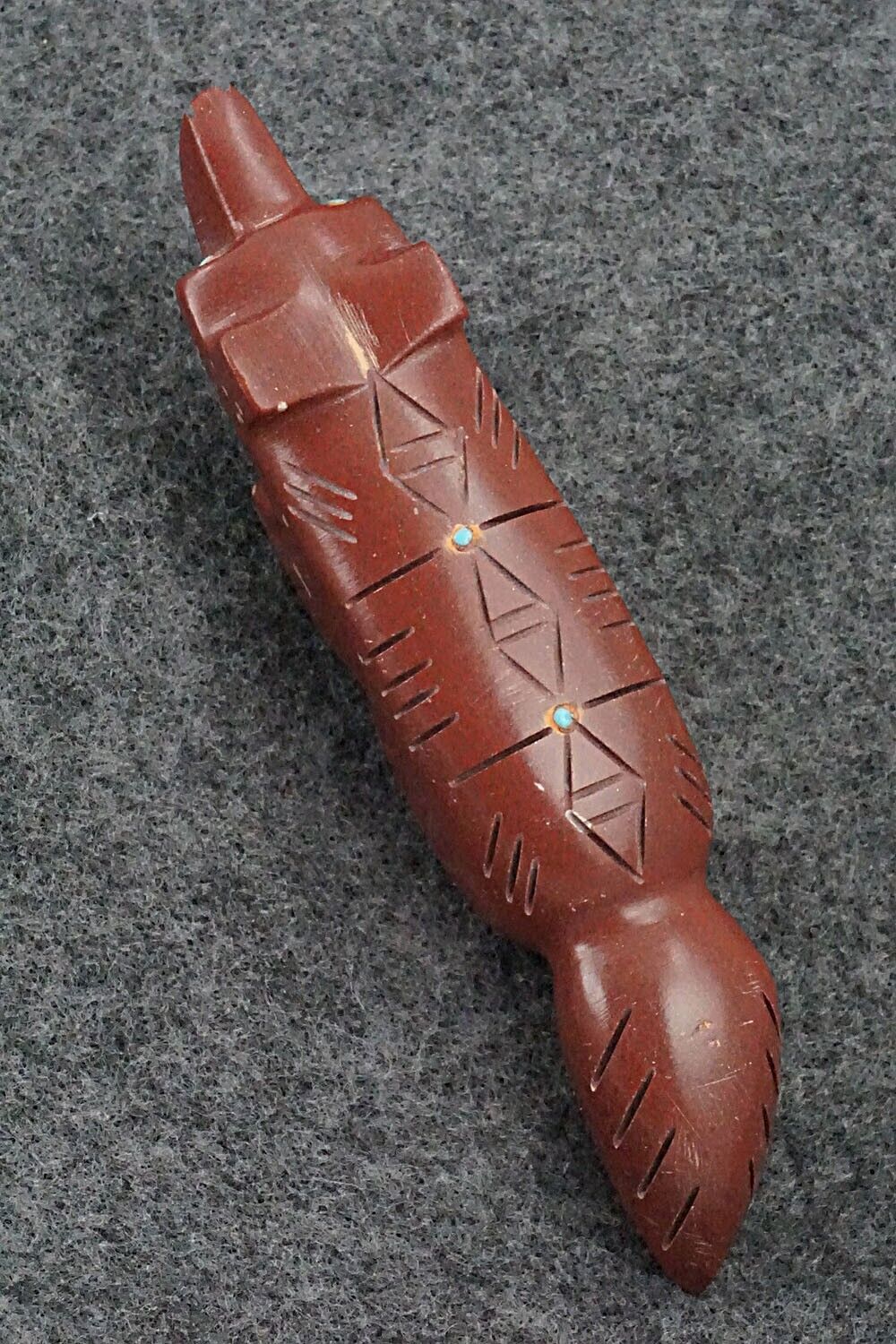 Wolf Zuni Fetish Carving - Brandon Phillips