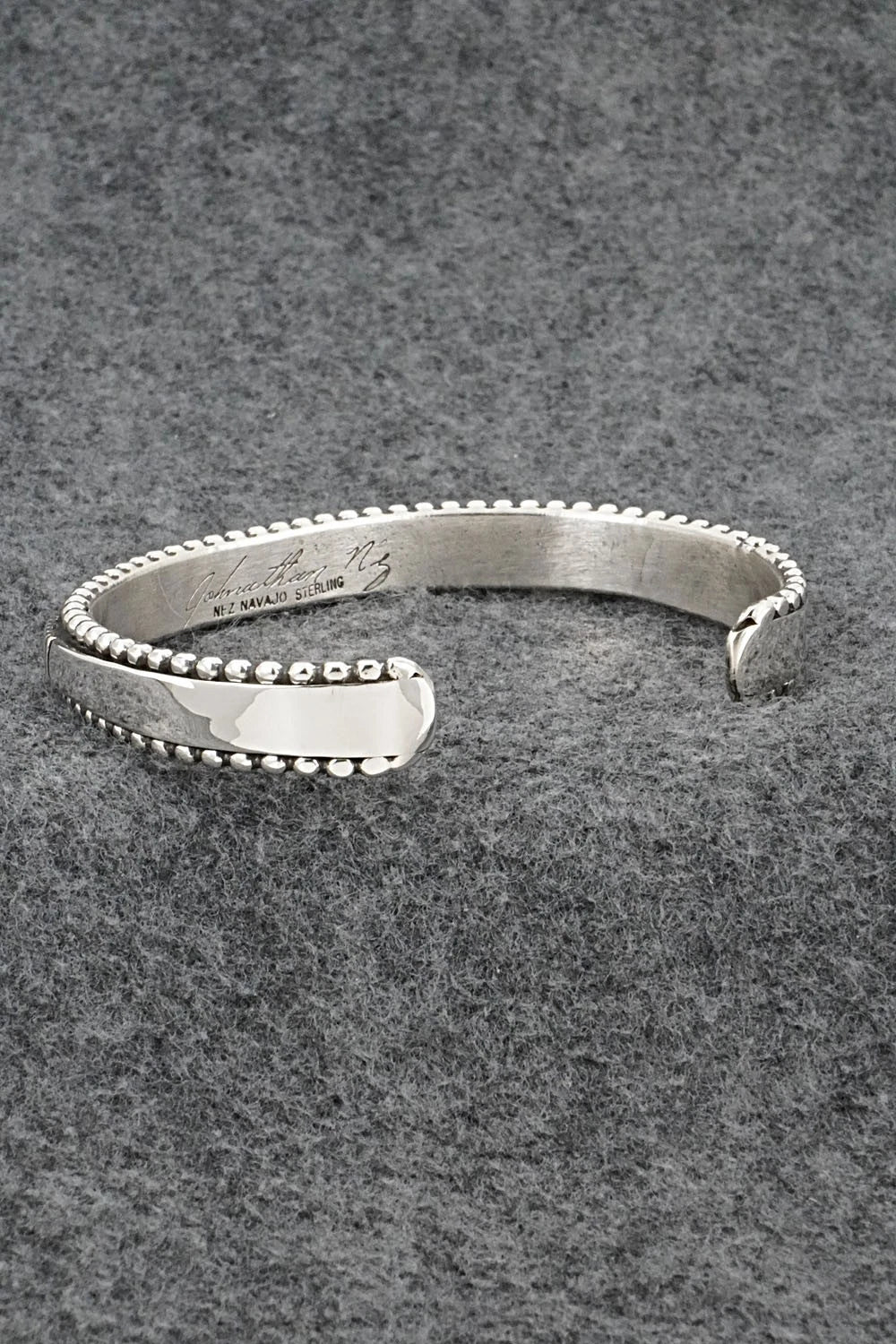Sterling Silver Bracelet - Jonathan Nez