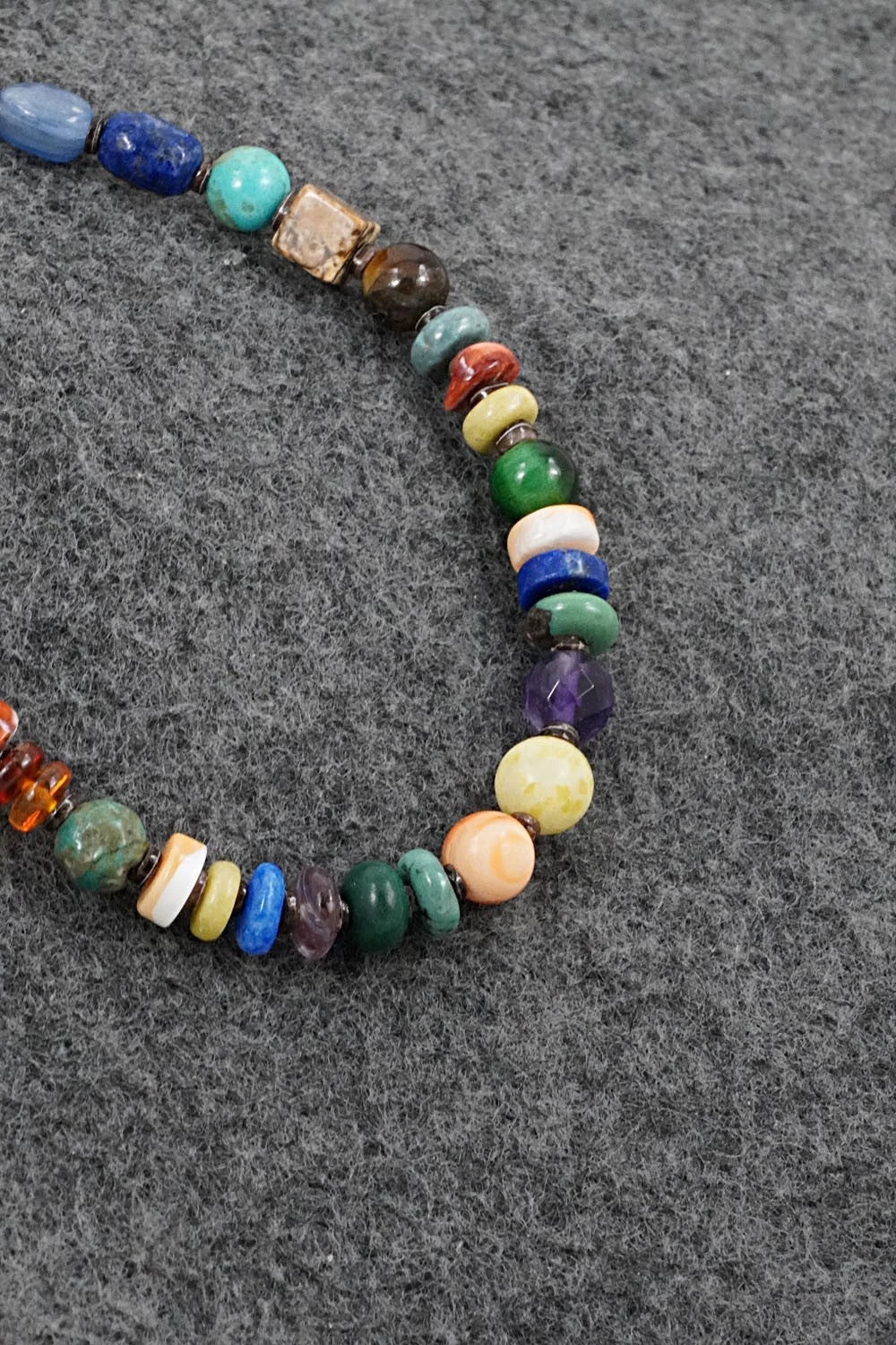 Multi-Stone & Sterling Silver Bracelet - Helen Tsosie