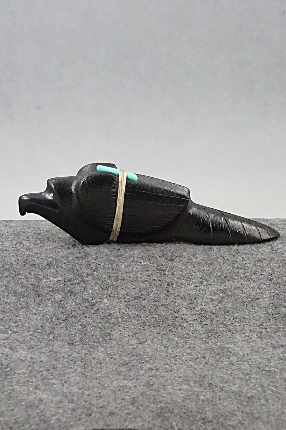 Eagle Zuni Fetish Carving - Herbert Halate