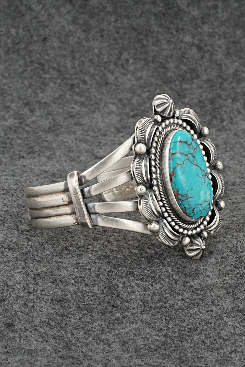 Turquoise & Sterling Silver Bracelet - Kathleen Livingston