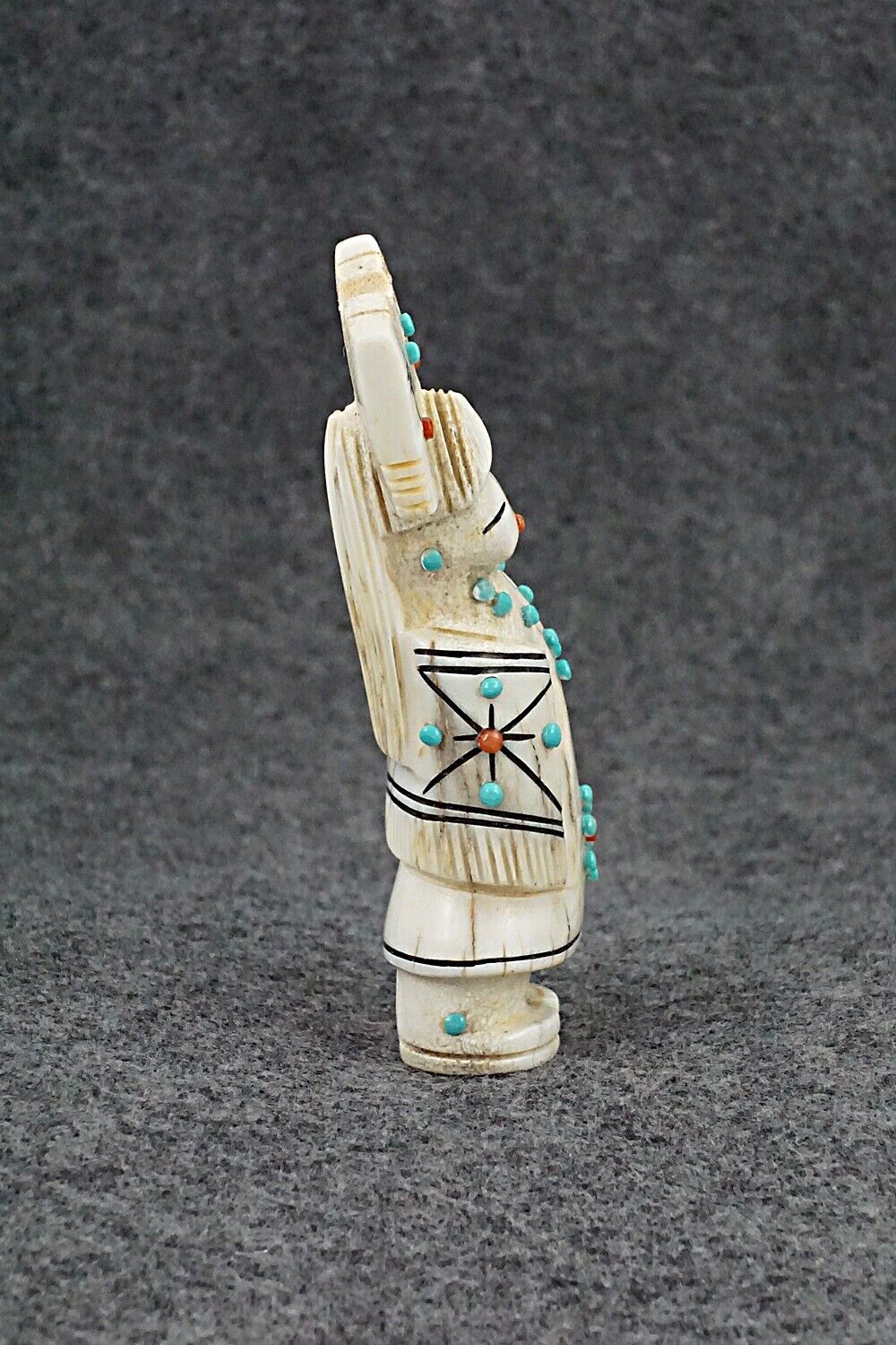 Corn Maiden Zuni Fetish Carving - Claudia Peina