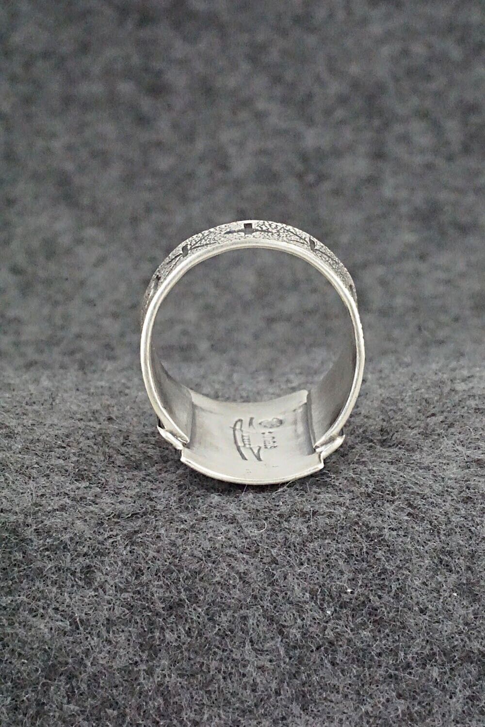 Sterling Silver Ring - Raymond Coriz - Size 8.5