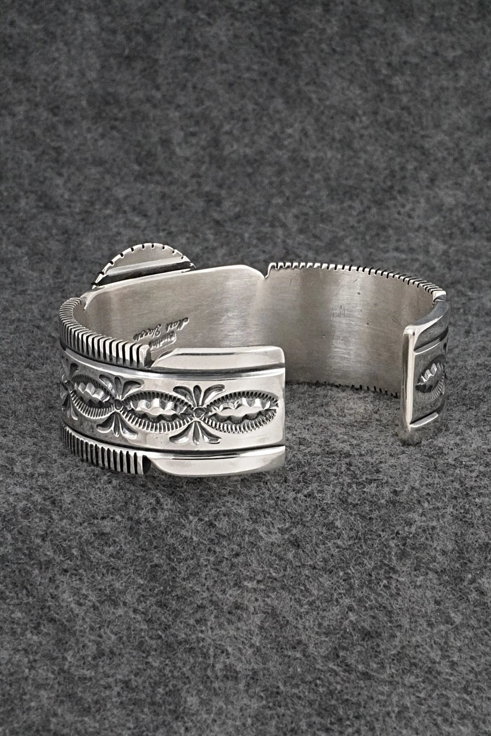 Turquoise & Sterling Silver Bracelet - Mark Yazzie