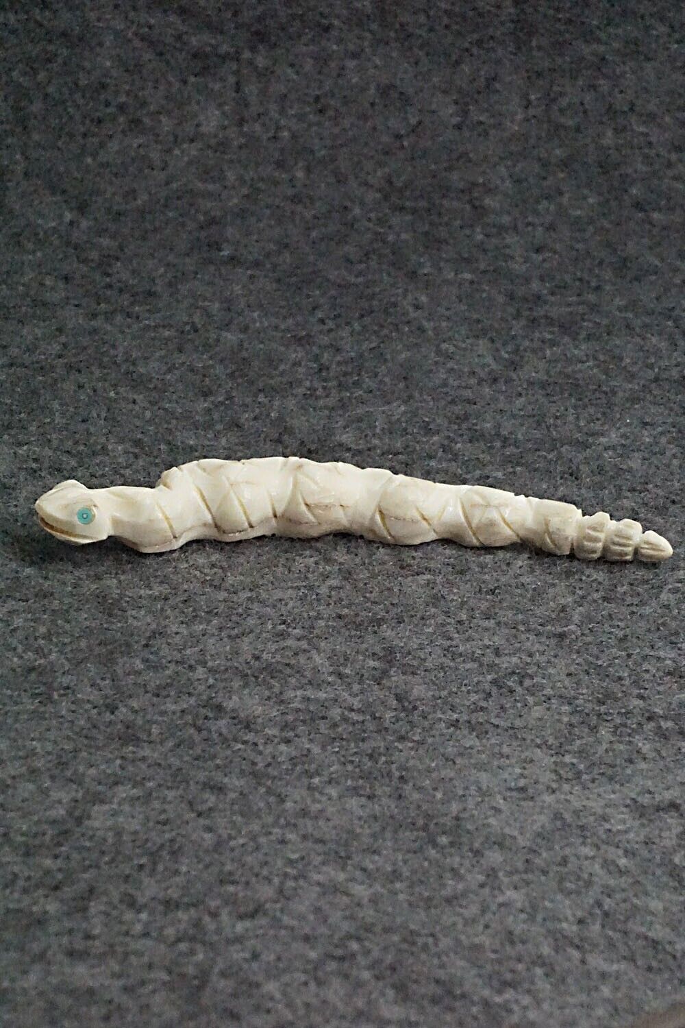 Rattlesnake Zuni Fetish Carving - Allison White