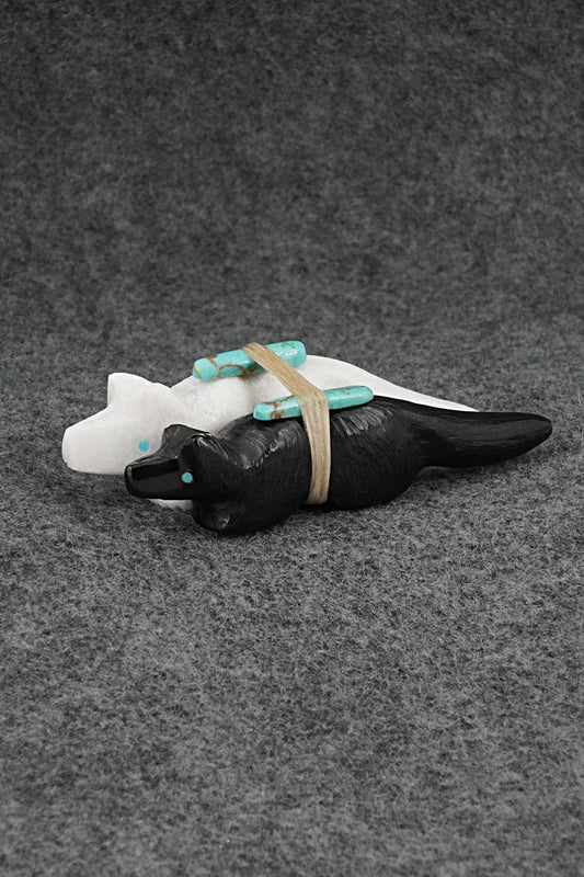 Bear Zuni Fetish Carving - Herbert Halate