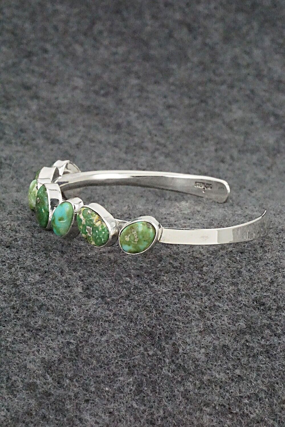 Turquoise & Sterling Silver Bracelet - Samuel Yellowhair