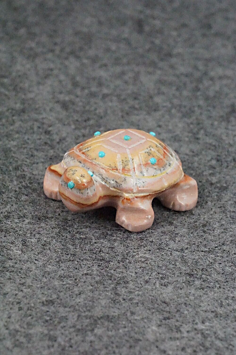 Turtle Zuni Fetish Carving - Tyrone Poncho
