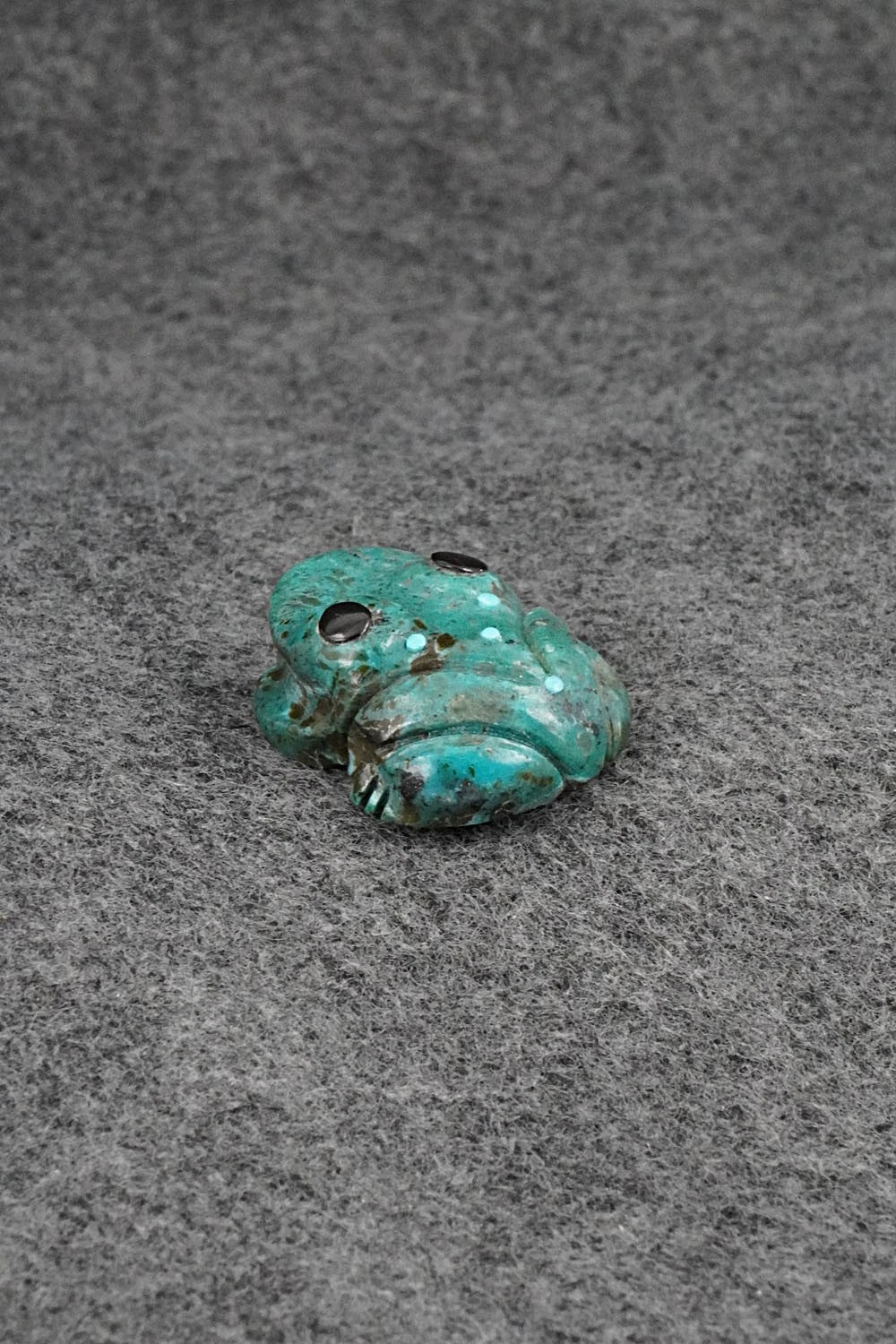 Frog Zuni Fetish Carving - Charlotte Blackgoat