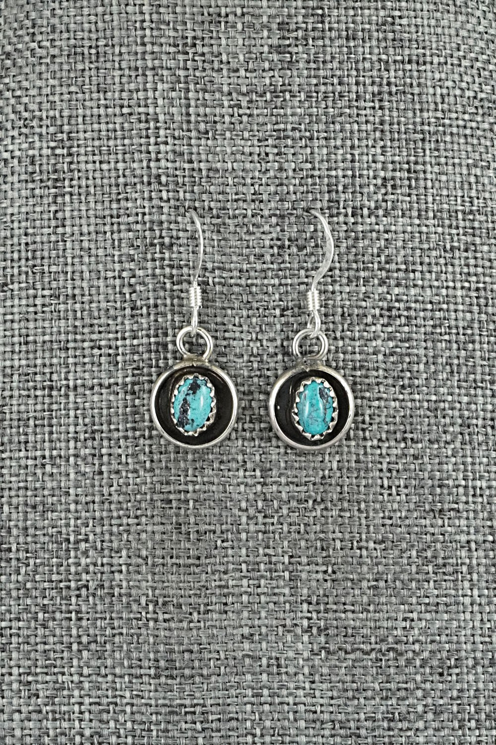 Turquoise & Sterling Silver Squash Blossom Set - Phil Garcia