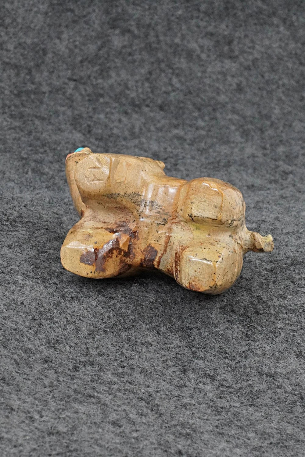 Pig Zuni Fetish Carving - Freddie Leekya