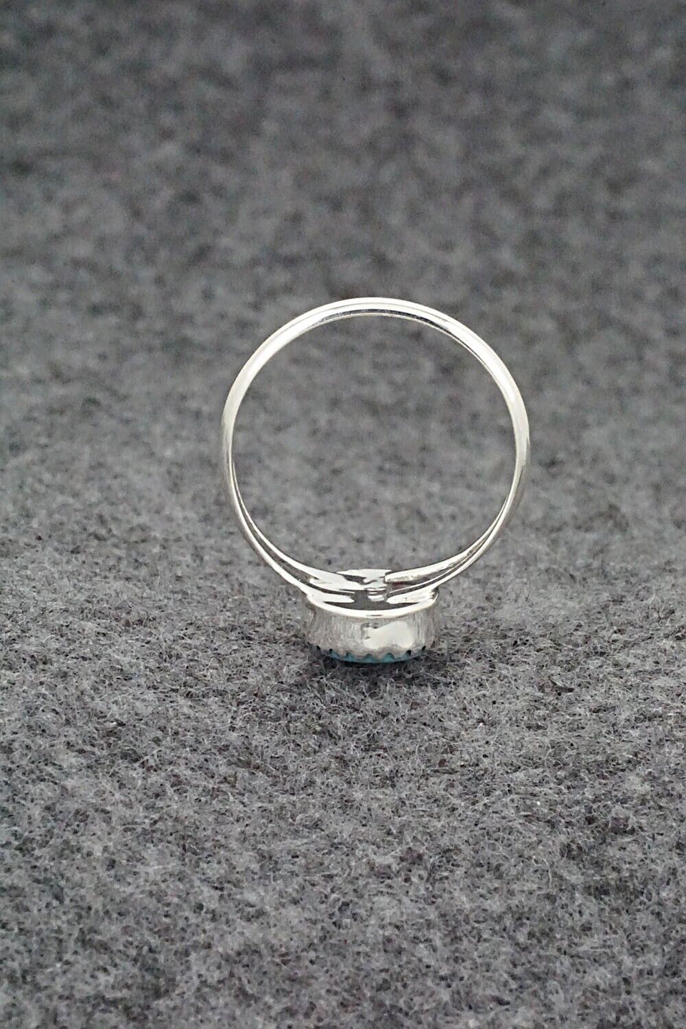 Turquoise & Sterling Silver Ring - Sharon McCarthy - Size 7.25