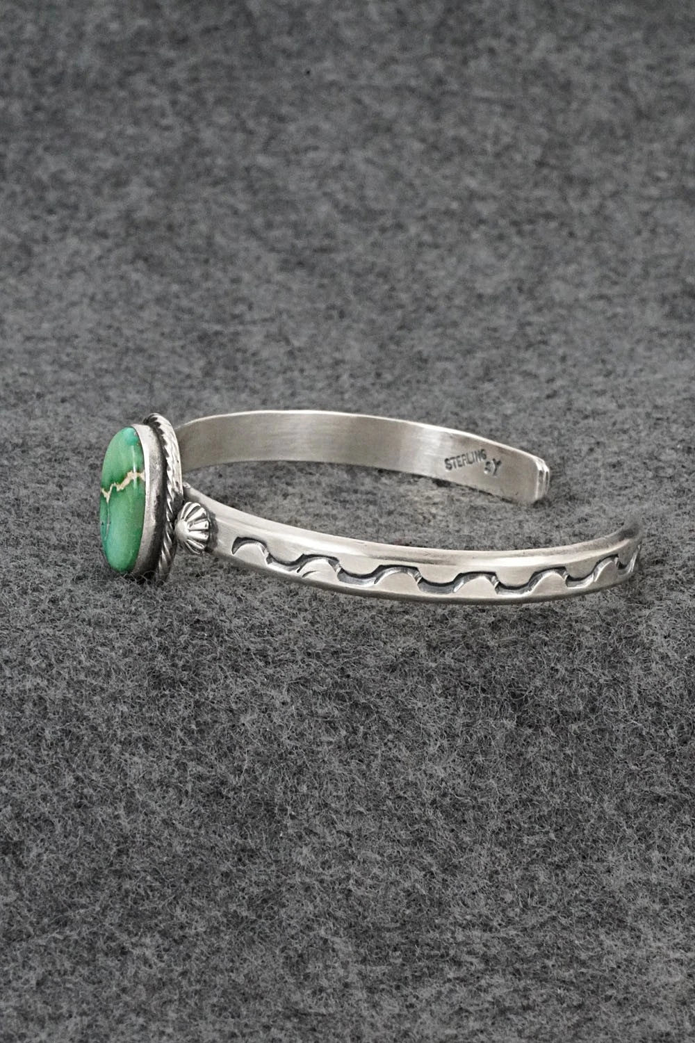 Turquoise & Sterling Silver Bracelet - Samuel Yellowhair