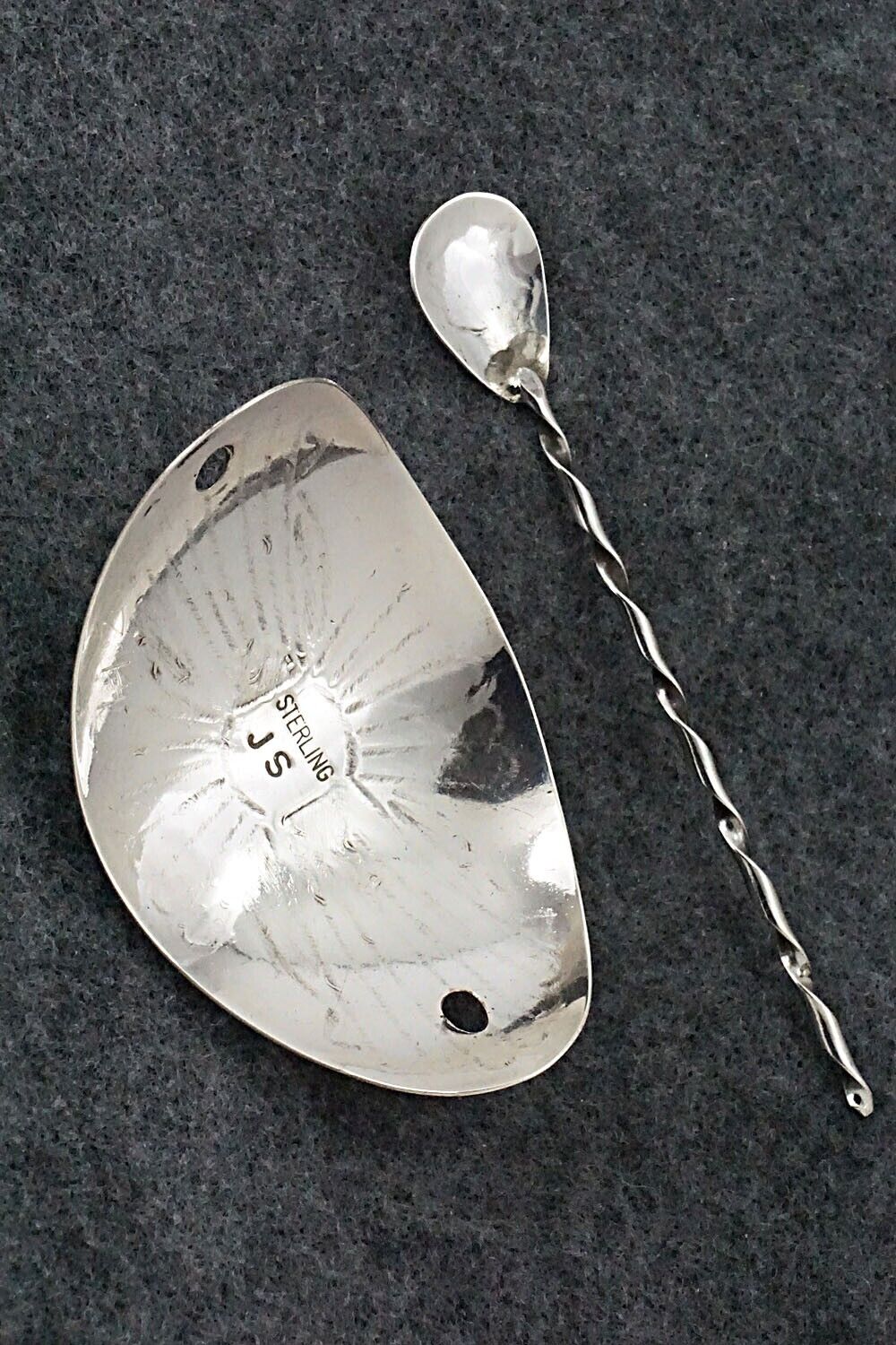 Turquoise & Sterling Silver Hair Pin - Jolene Begay
