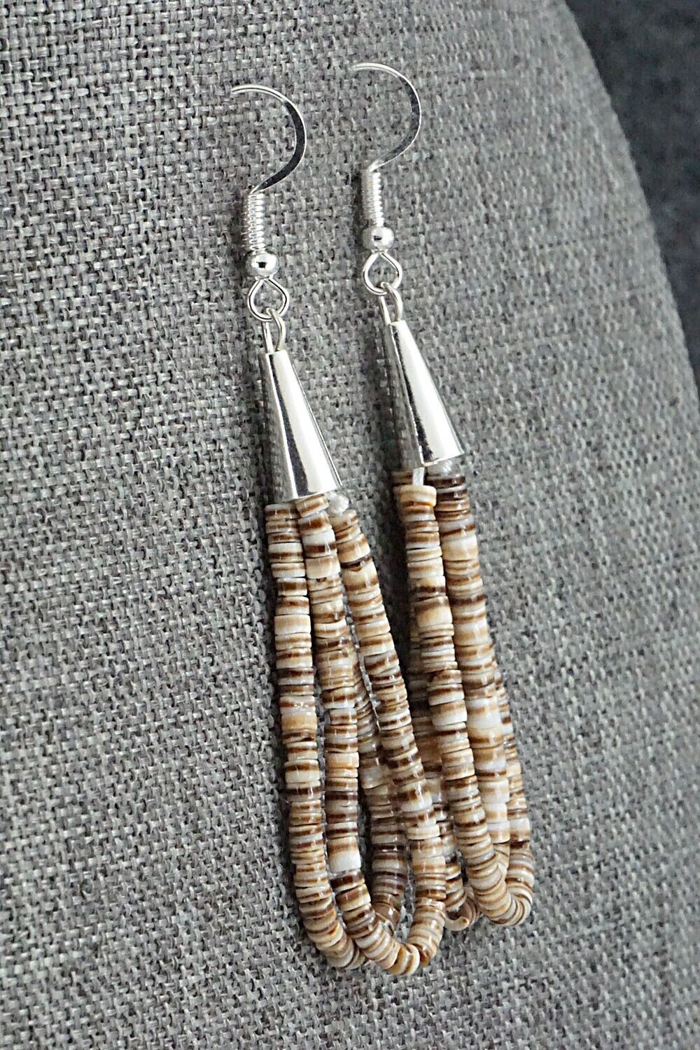 Shell Beaded Earrings - Ramona Bird