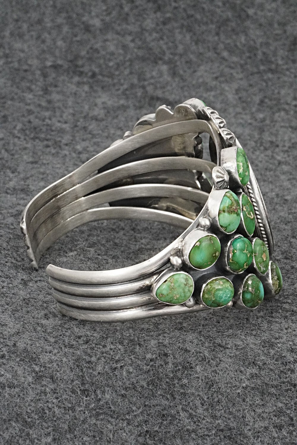 Turquoise and Sterling Silver Bracelet - Derrick Gordon