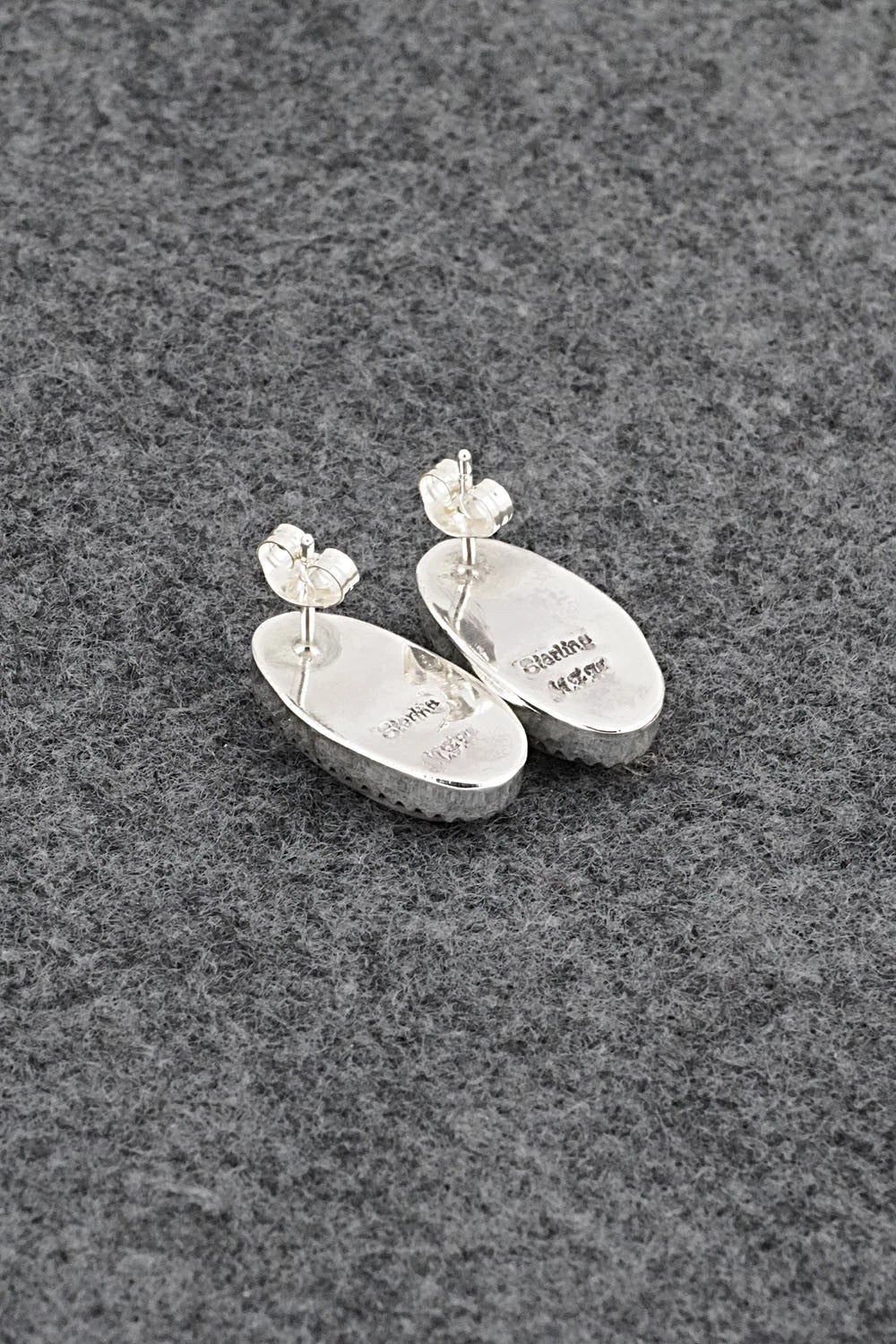 Morado & Sterling Silver Earrings - Murray Hannaweeka