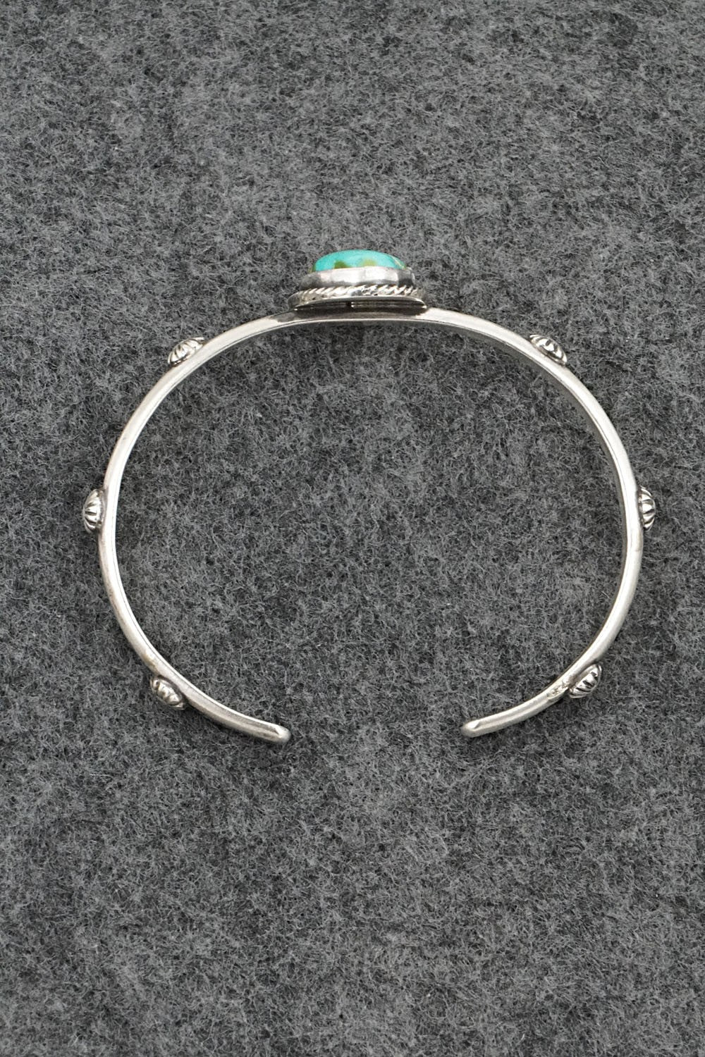 Turquoise & Sterling Silver Bracelet - Samuel Yellowhair