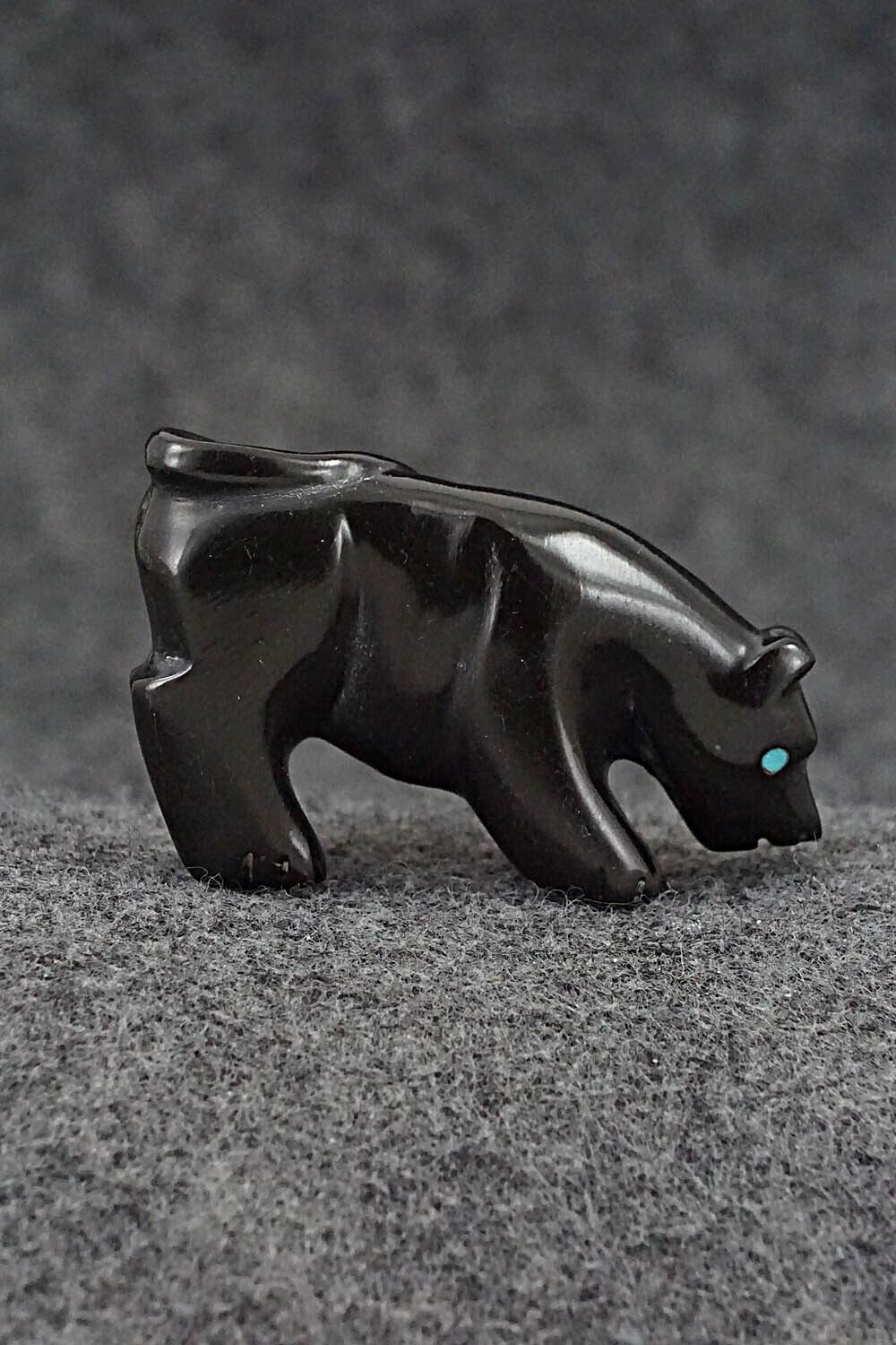 Mountain Lion Zuni Fetish Carving - Andres Quandelacy