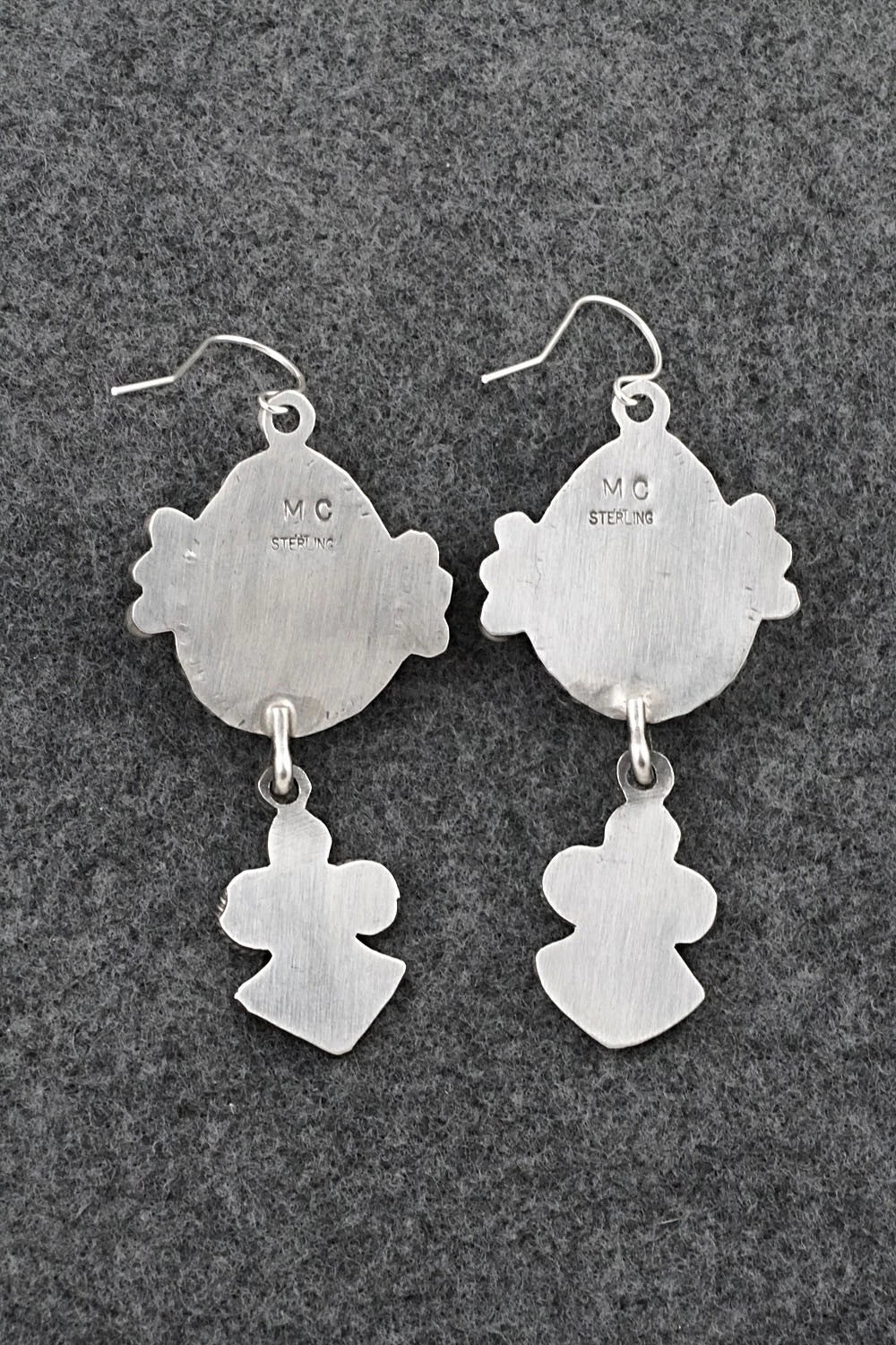 Turquoise & Sterling Silver Earrings - Michael Calladitto